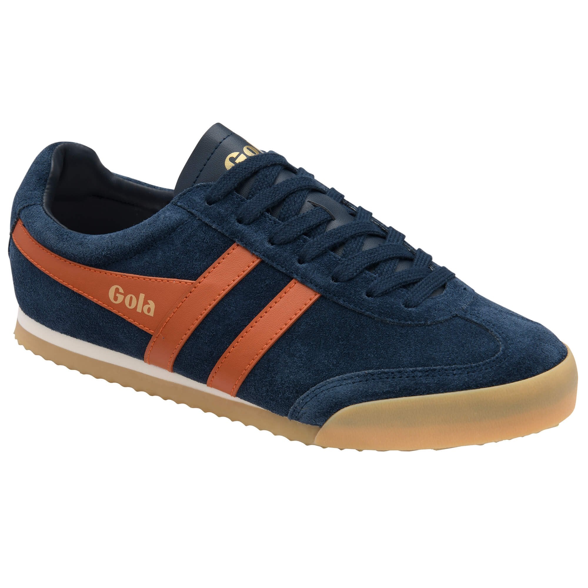 gola-apollo-herren-sneaker-marineblau-orange image 2