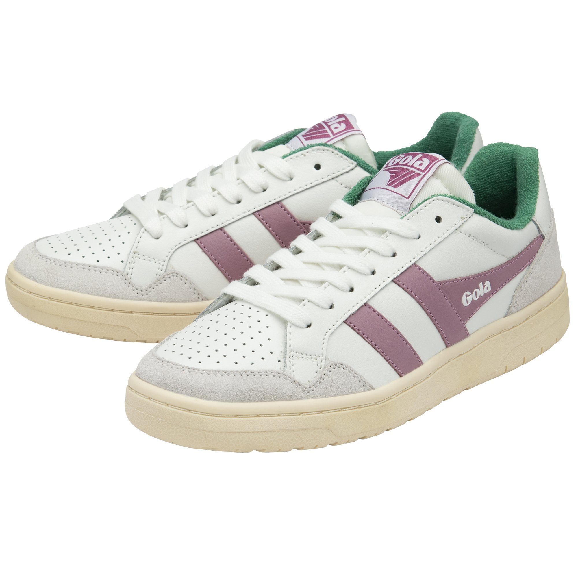 gola-eagle-damen-sneaker-wei-bonbon-heritage-court image 3