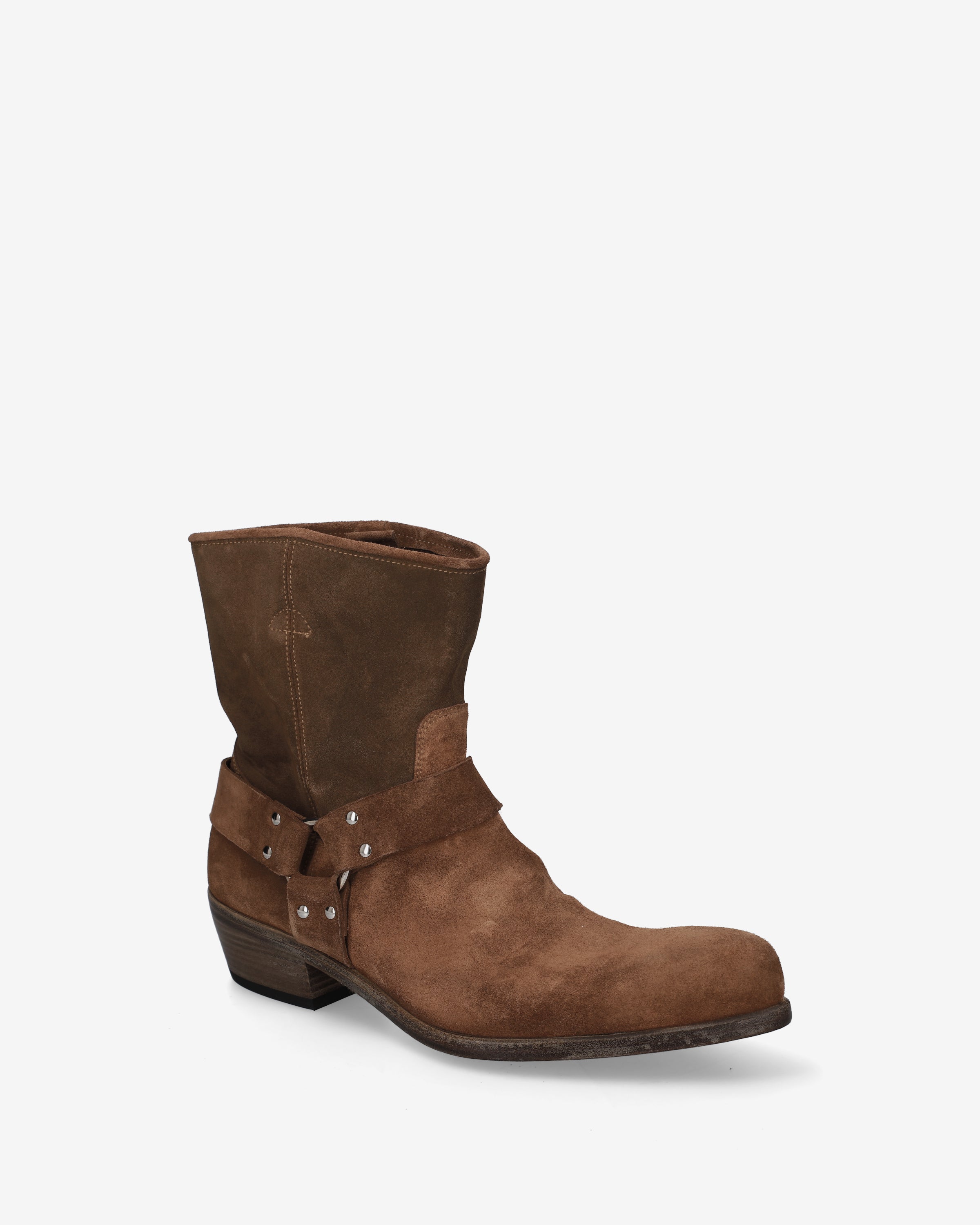 premiata-engineer-bootie-herren-sigaro-velours-ringriemen image 4