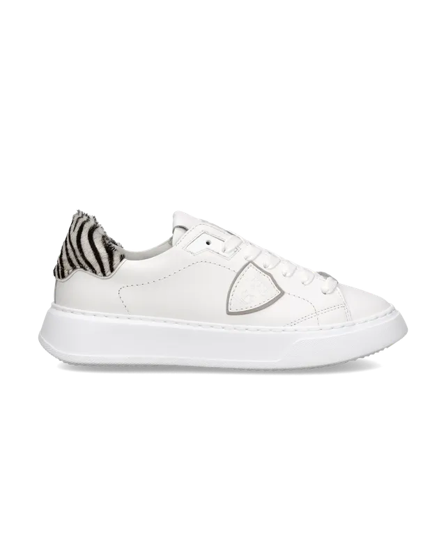 philippe-model-temple-blanc-animalier-sneaker-damen image 1