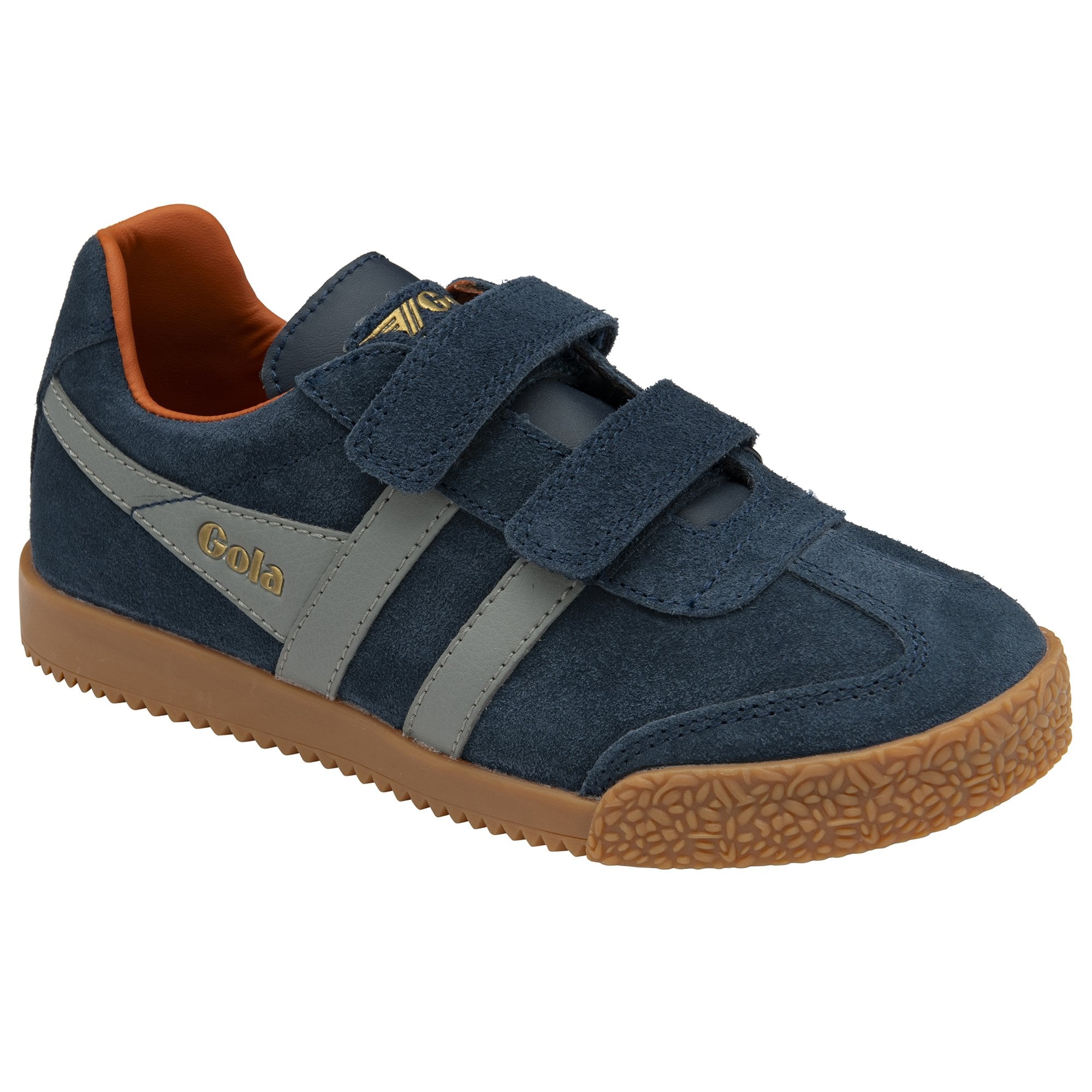 gola-harrier-strap-trainer-f-r-kinder-wildleder-klett-sneaker image 2