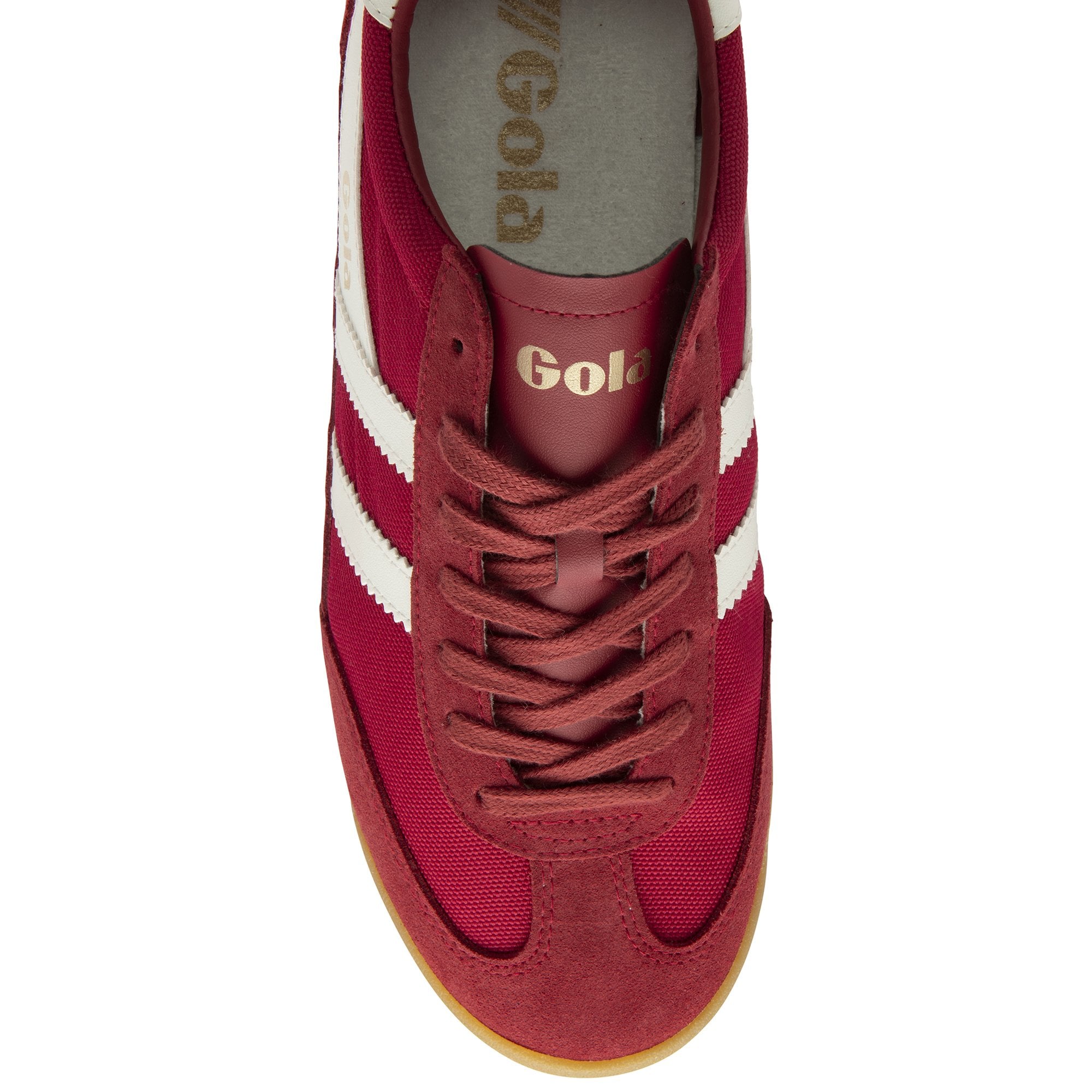gola-tornado-sneaker-f-r-herren-deep-red-nylon-wildleder-terrace image 5