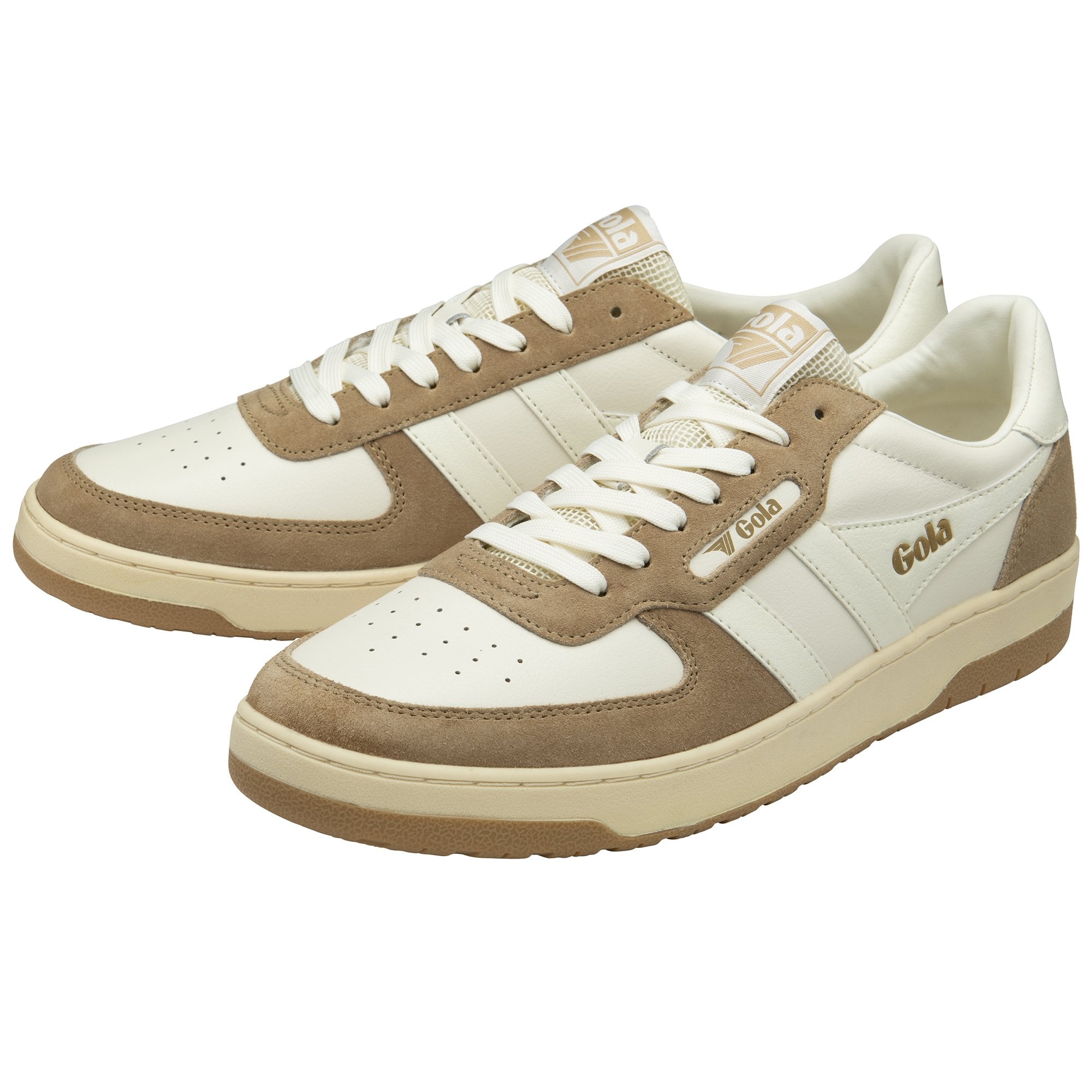 gola-hawk-89-herren-sneaker-cremewei-hellkaramell image 3