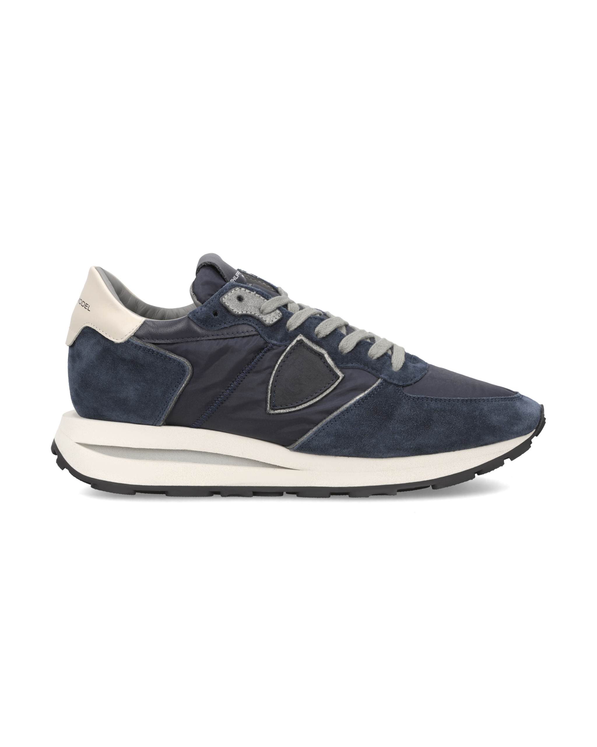 philippe-model-tropez-haute-sneaker-herren-bleu-oc-an-beurre image 1