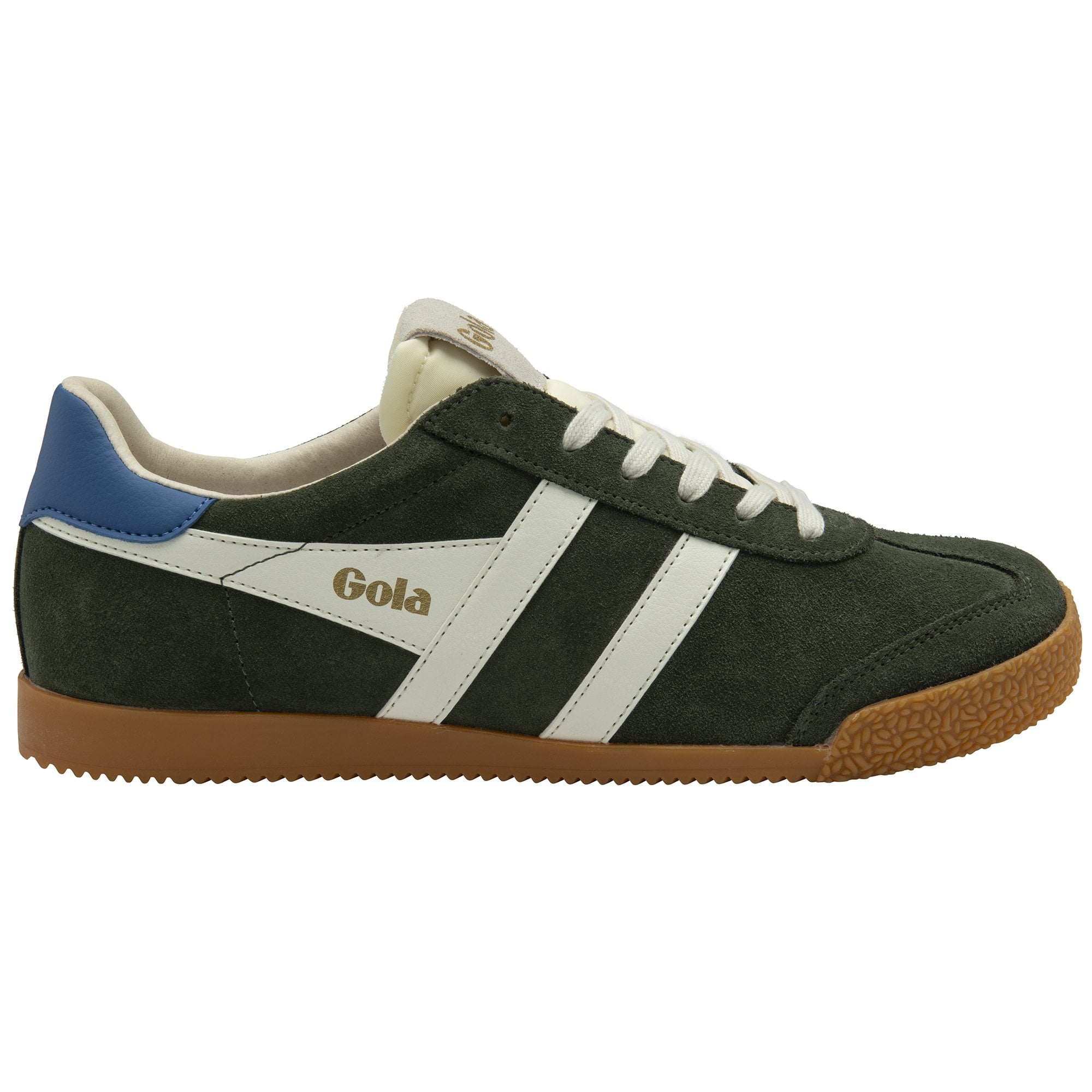 gola-elan-sneaker-f-r-herren-dunkelkhaki-cremewei image 1