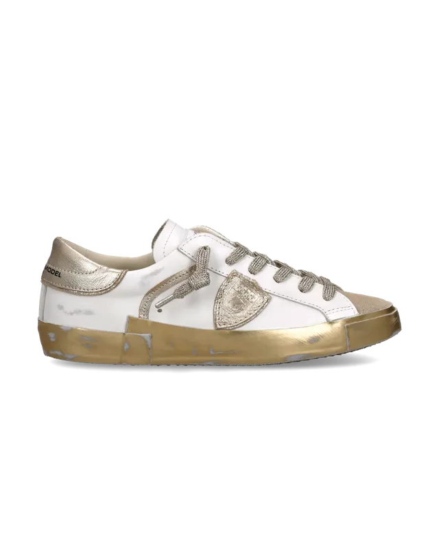 philippe-model-prsx-damen-sneaker-wei-gold image 1