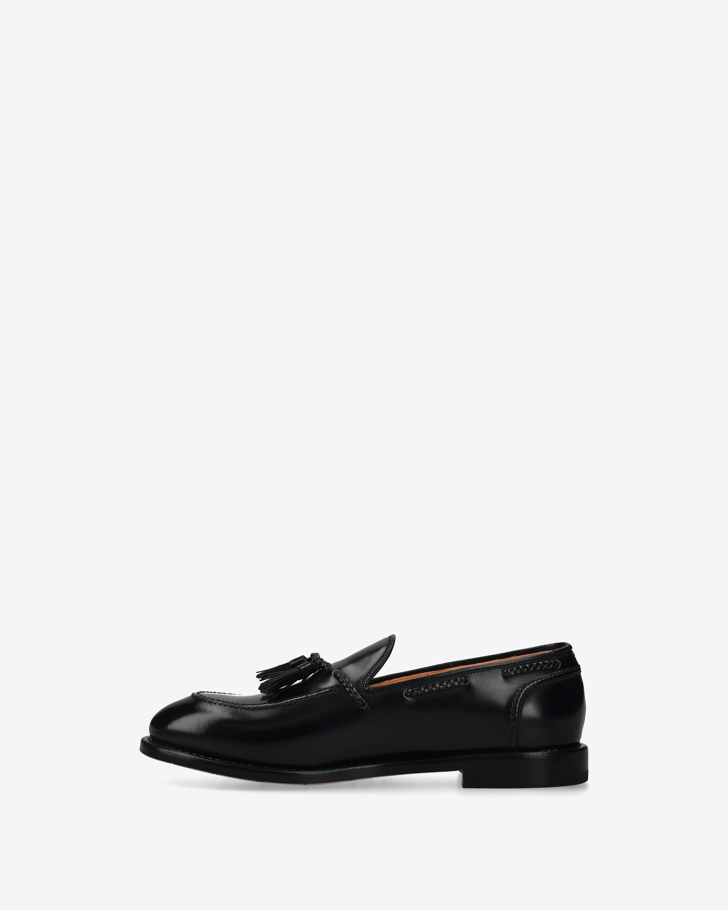premiata-loafer-herren-leder-mit-quasten-schwarz image 3
