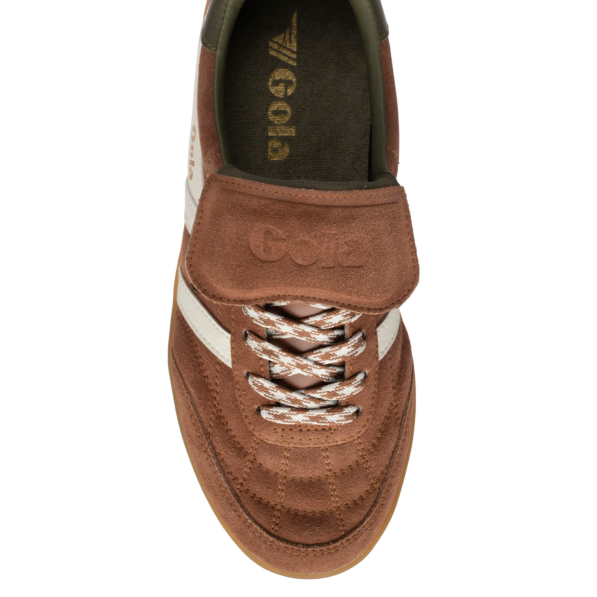 gola-stadia-86-damen-sneaker-umbra-wildleder-vintage-fu-ball image 5