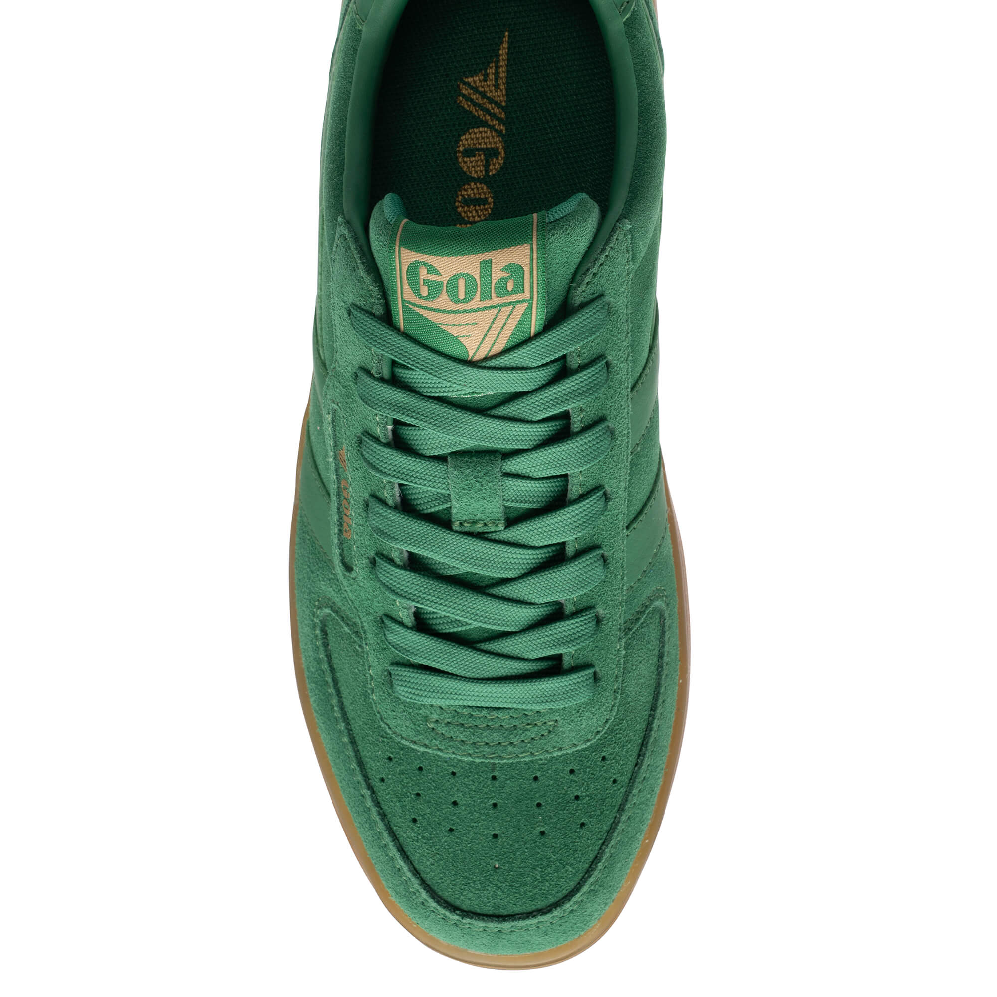 gola-hawk-suede-86-damen-sneaker-vollleder-in-smaragd image 5