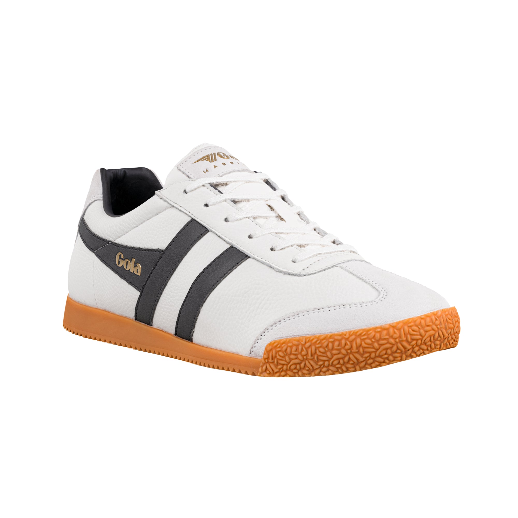 gola-harrier-herren-sneaker-leder-wei-schwarz image 2