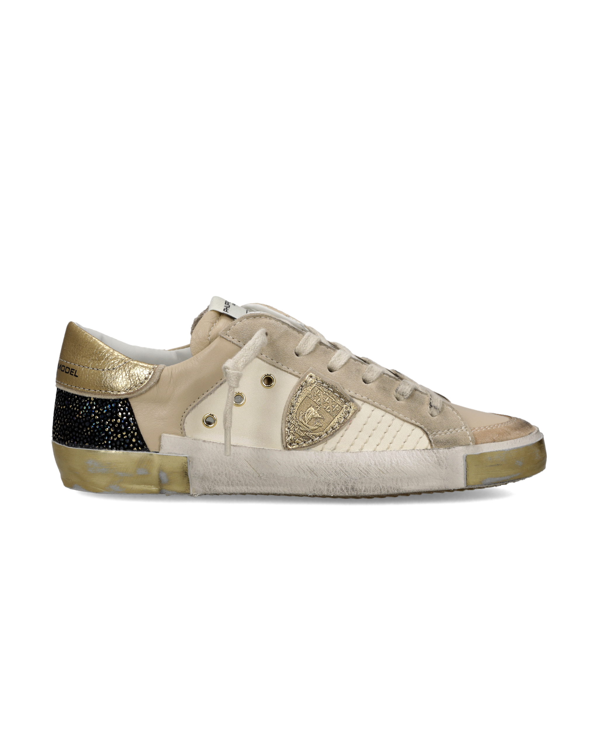 philippe-model-prsx-sneaker-damen-sand-gold image 1