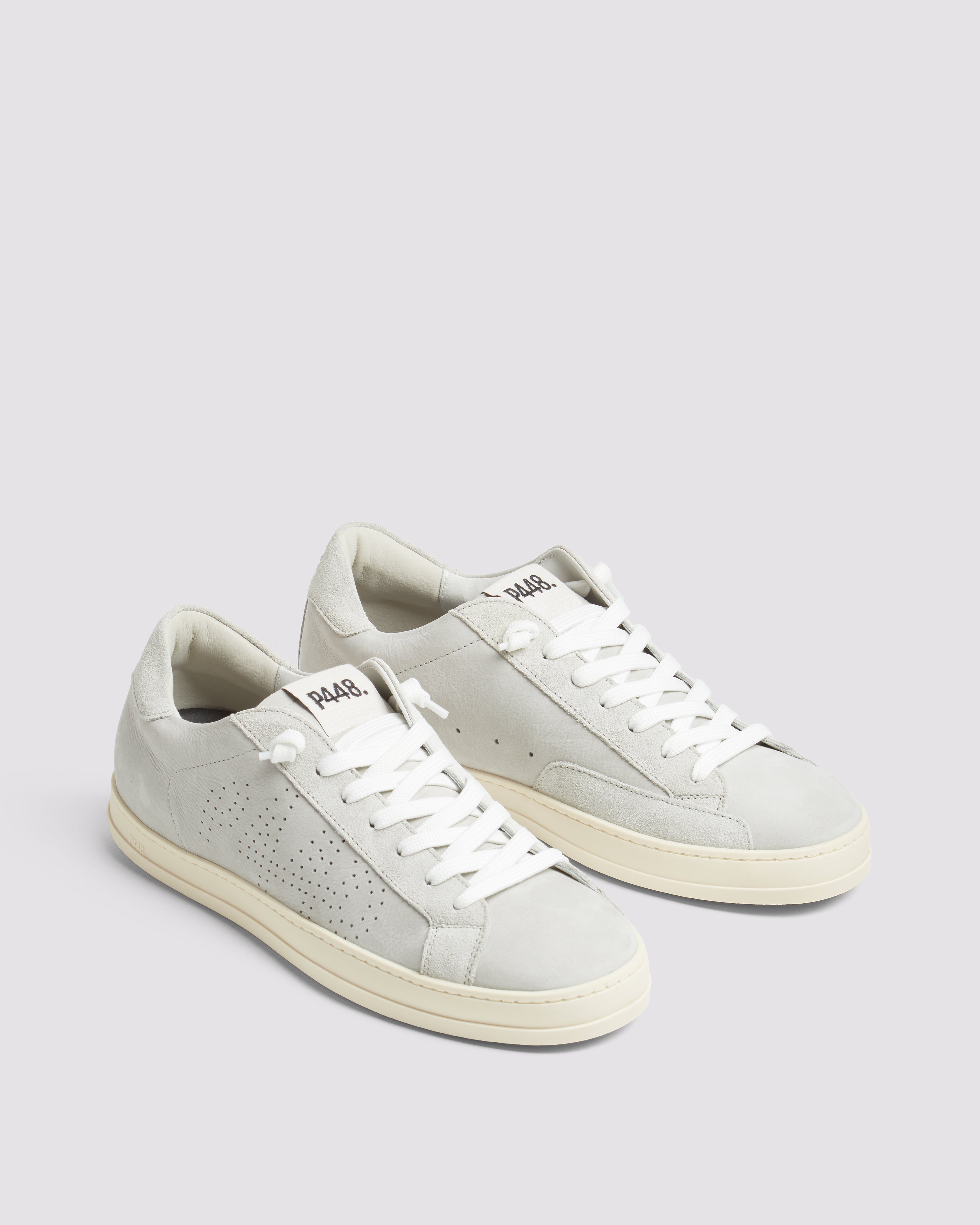p448-john-herren-sneaker-grey-grau-leder image 3