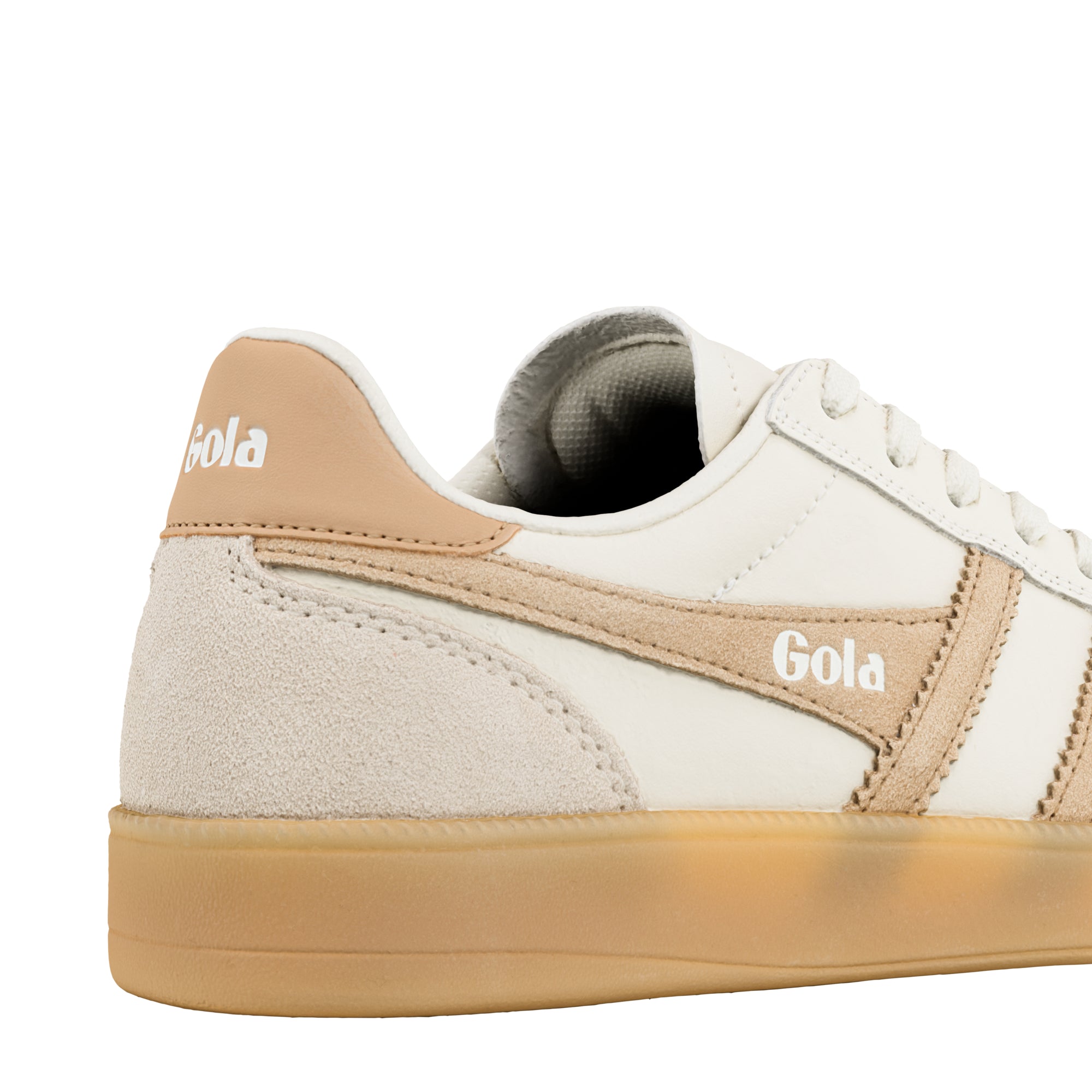 gola-viper-leather-damen-sneaker-off-white-elfenbein-karamell image 6