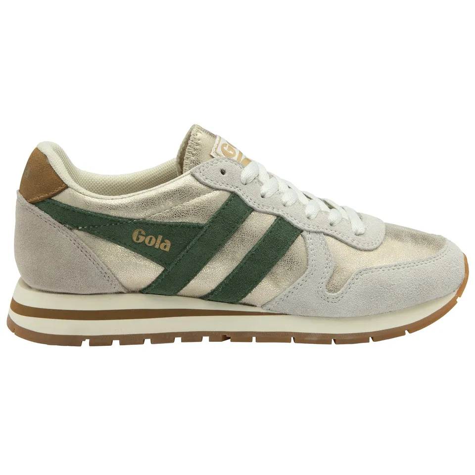 gola-daytona-blaze-sneaker-f-r-damen-chunky-eva-gold-gr-n image 1