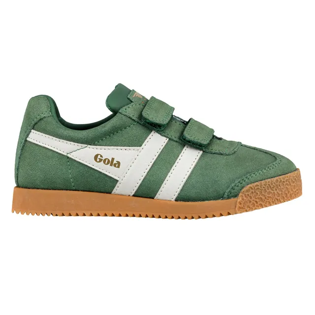 gola-harrier-strap-kinder-sneaker-klett-wildleder-vintage image 1