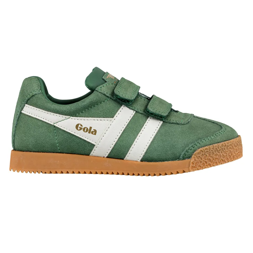 gola-harrier-strap-kinder-sneaker-klett-wildleder-vintage image 1