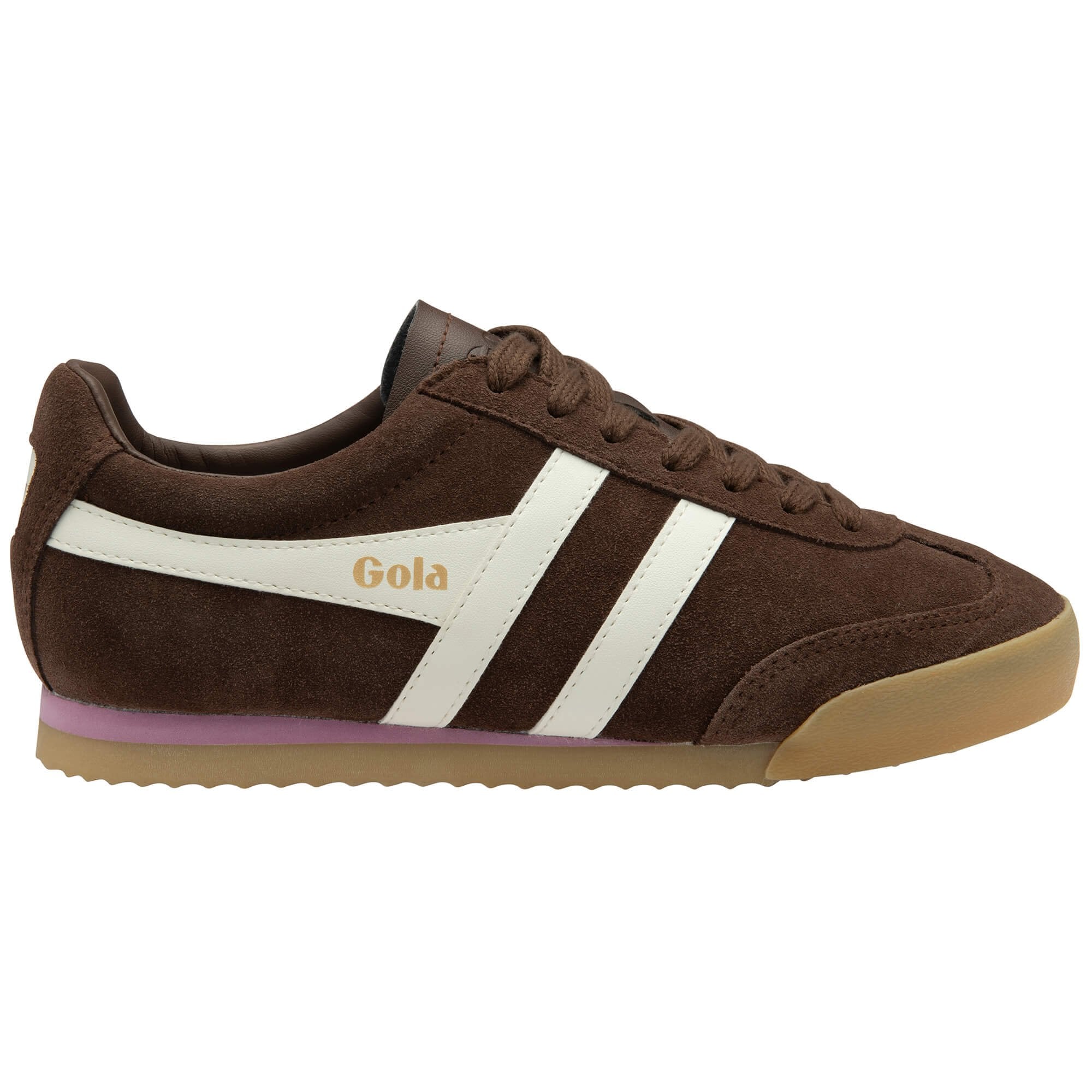 gola-apollo-damen-sneaker-wildleder-dunkelbraun-cremewei image 1