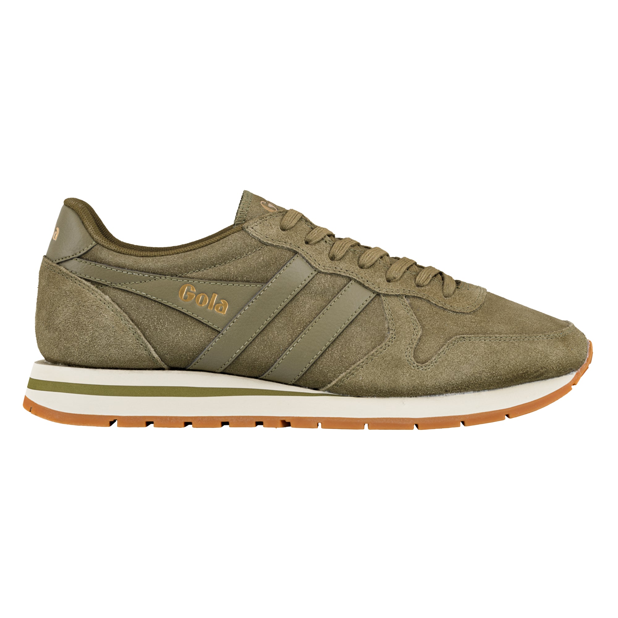 gola-daytona-suede-herren-sneaker-aus-wildleder-in-khaki image 1