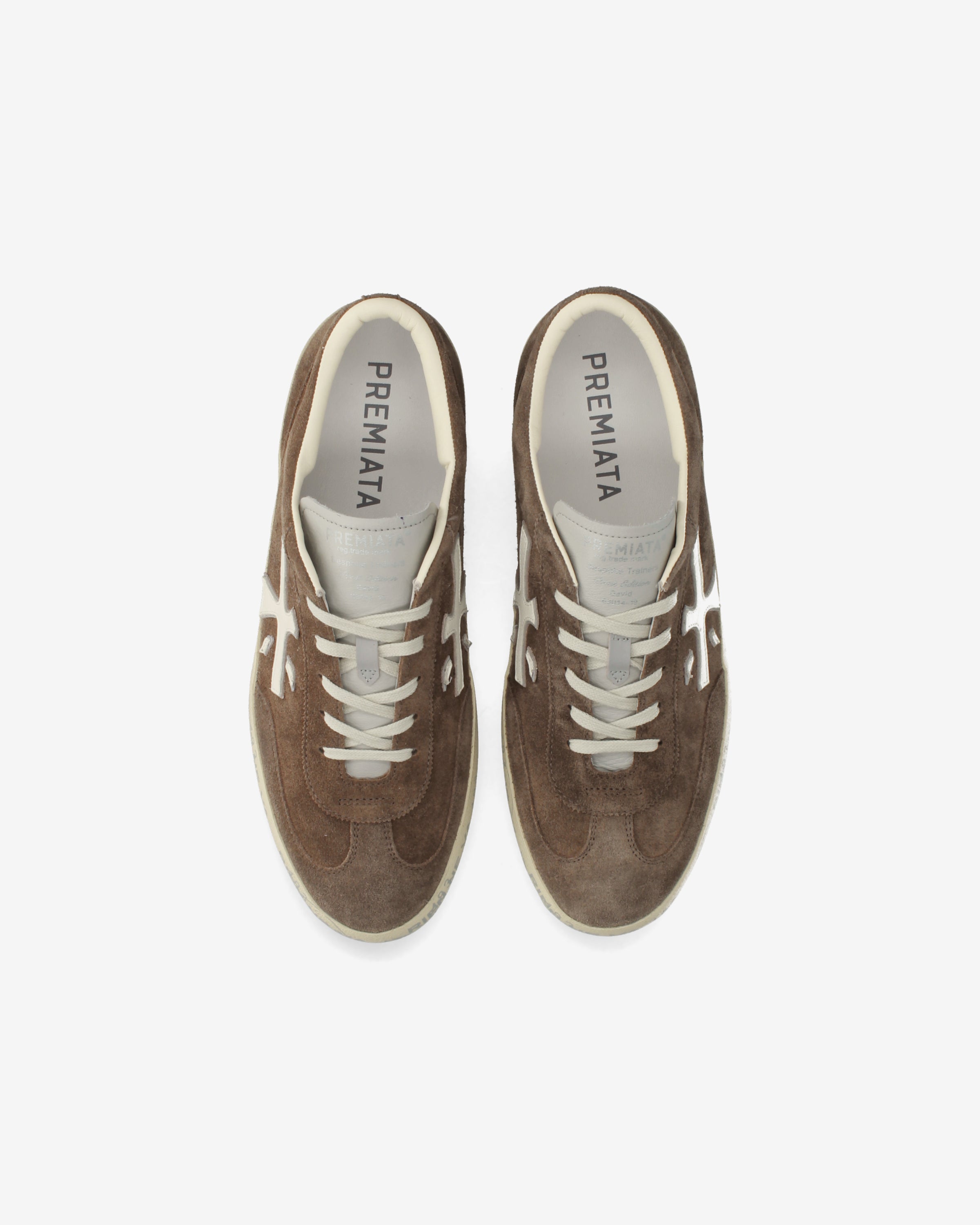 premiata-david-8094-sneaker-herren-braun-suede image 6