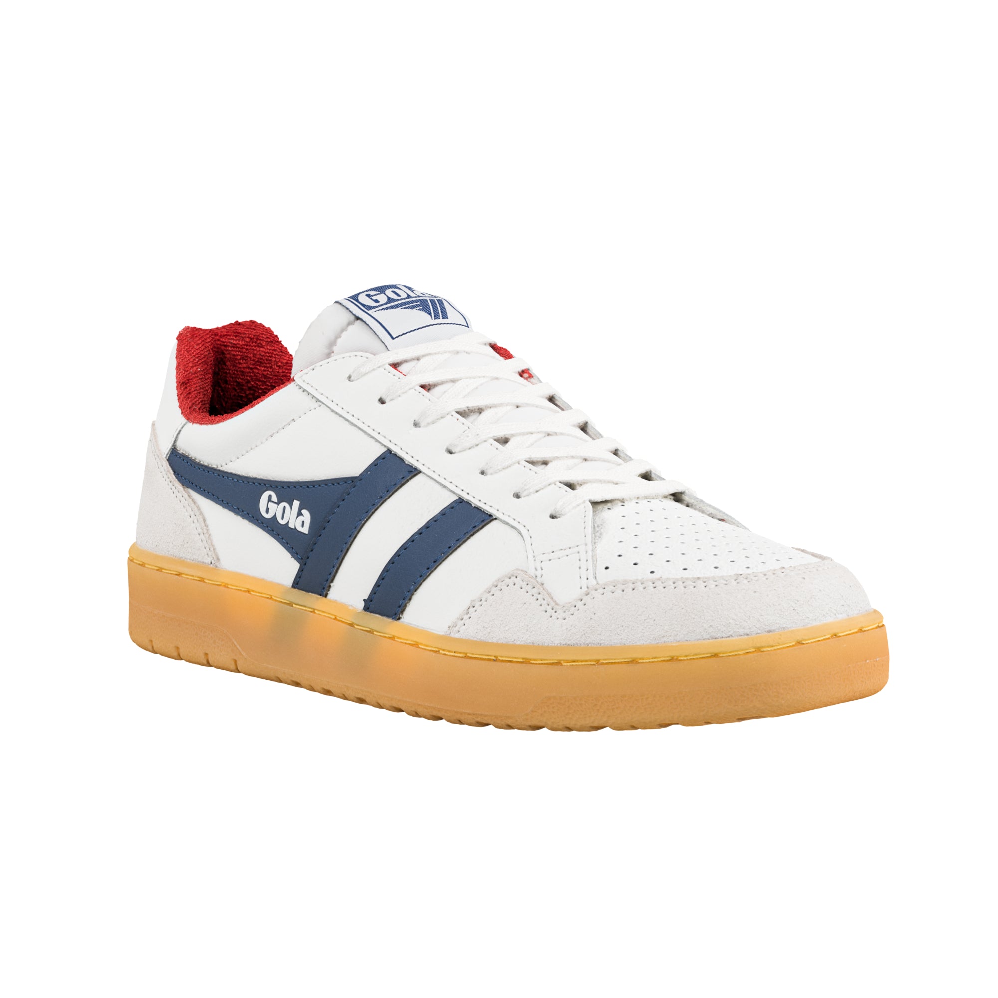 gola-eagle-86-herren-sneaker-wei-navy-dunkelrot image 2