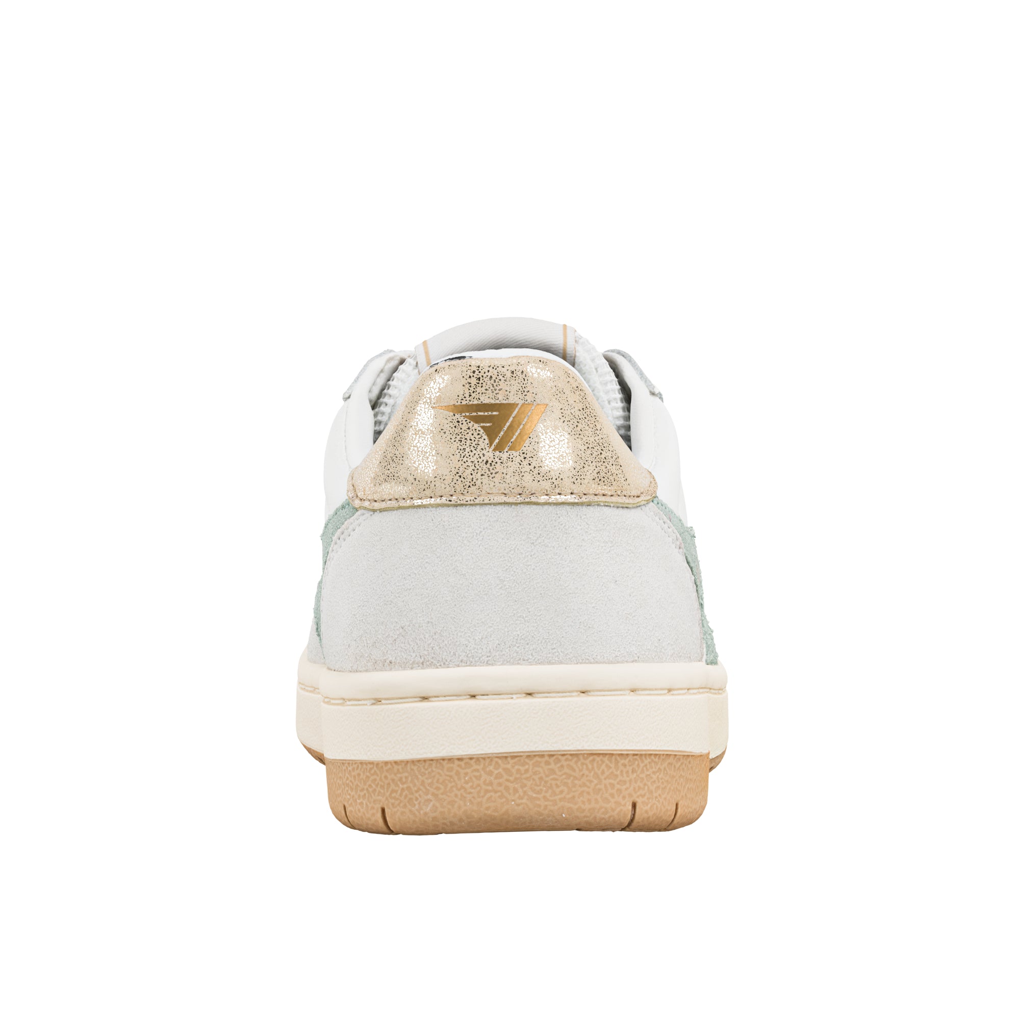gola-hawk-damen-sneaker-leder-mix-wei-gr-n-gold image 3