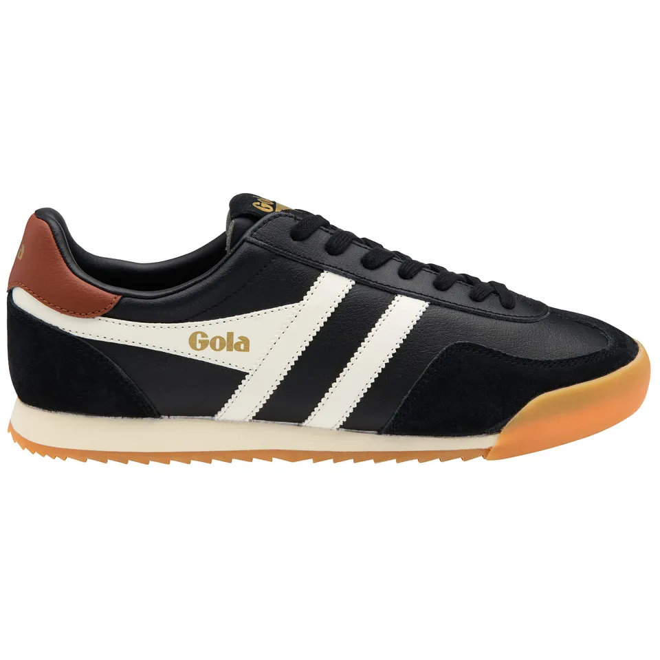 gola-europa-herren-ledersneaker-schwarz-rost image 1