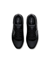 philippe-model-trpx-sneaker-herren-low-top-schwarz-leder image 6