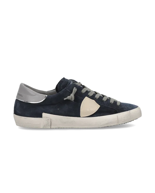 philippe-model-prsx-sneaker-herren-ozeanblau-grau image 1