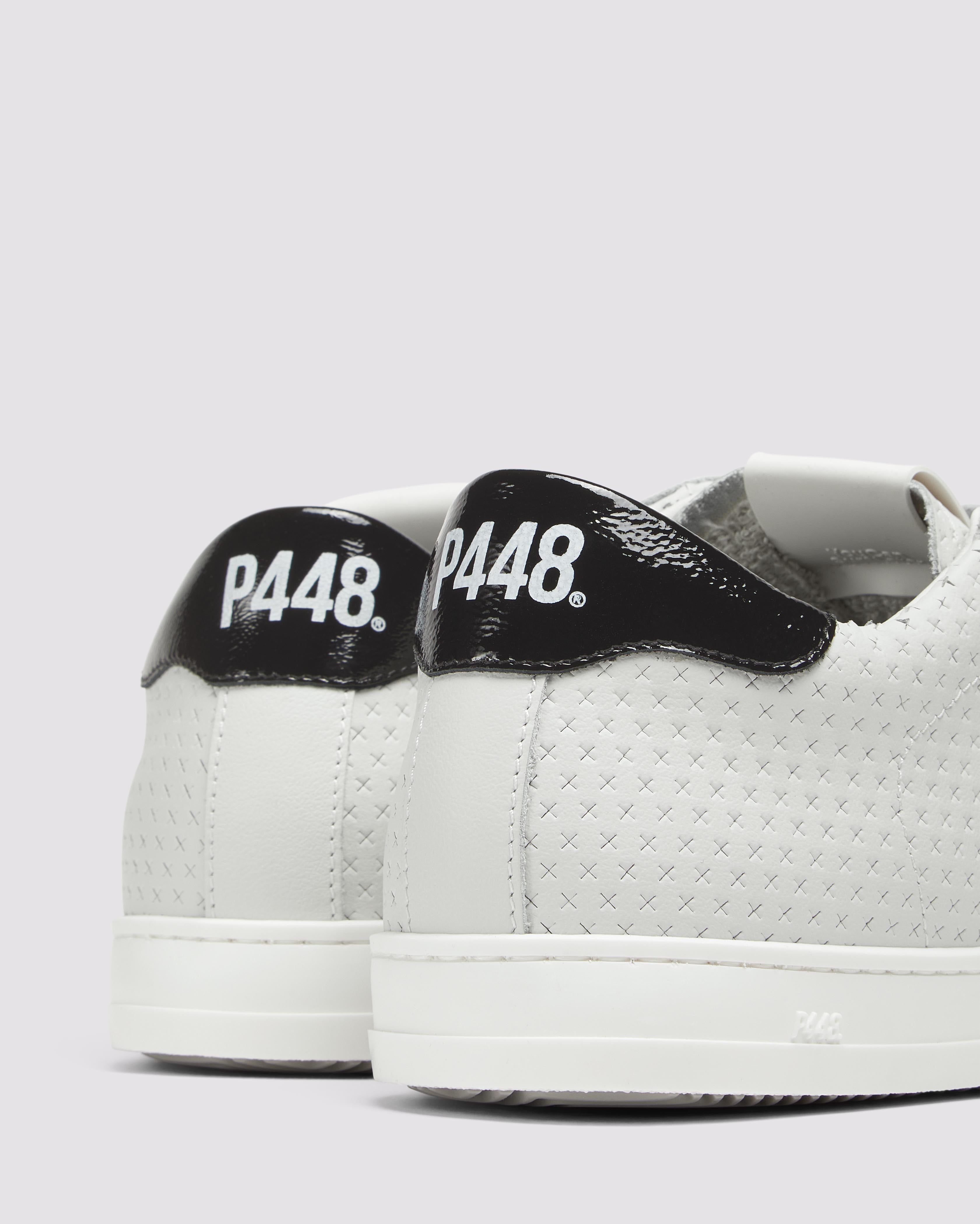 p448-john-phantom-low-top-sneaker-damen-wei-schwarz image 5