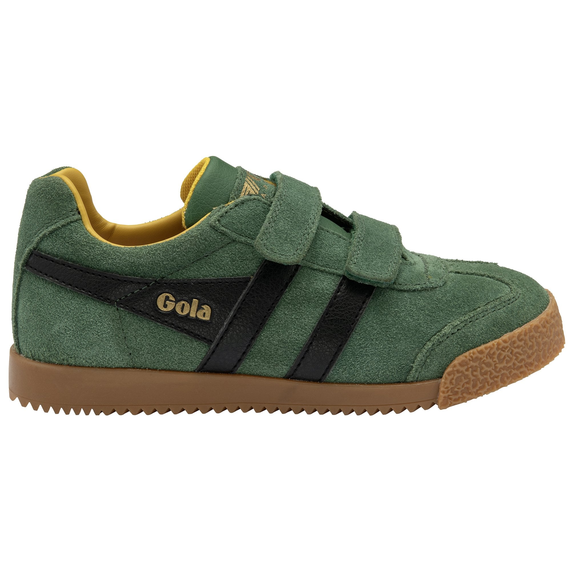 gola-harrier-strap-kinder-sneaker-wildleder-klettverschluss-vintage image 1