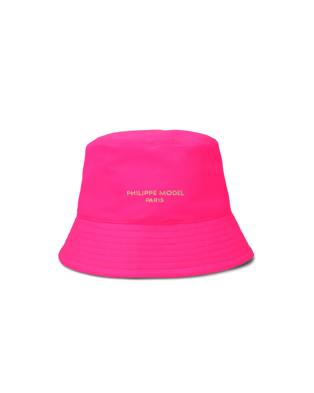 philippe-model-bucket-hat-damen-nylon-fuchsia image 1