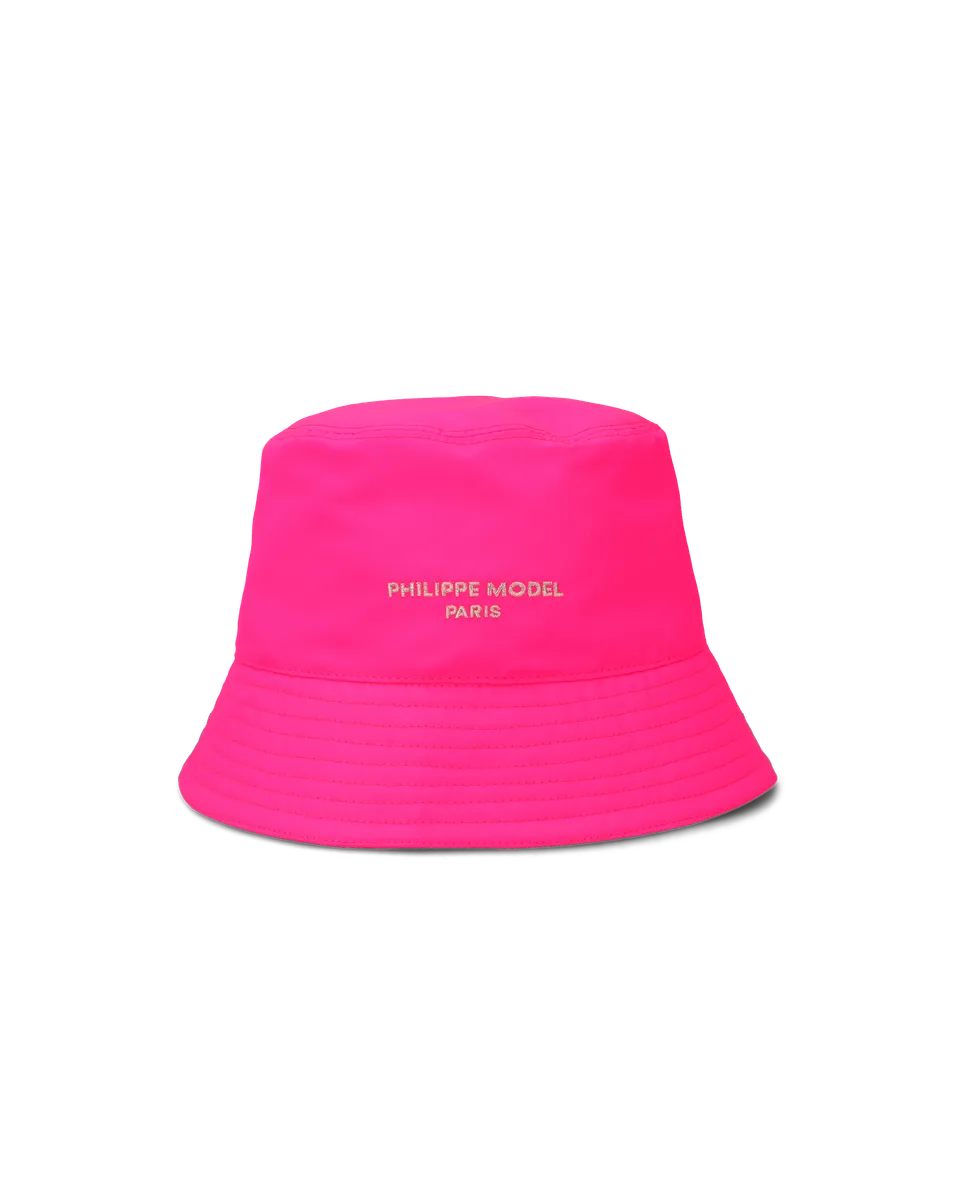 philippe-model-bucket-hat-damen-nylon-fuchsia image 1