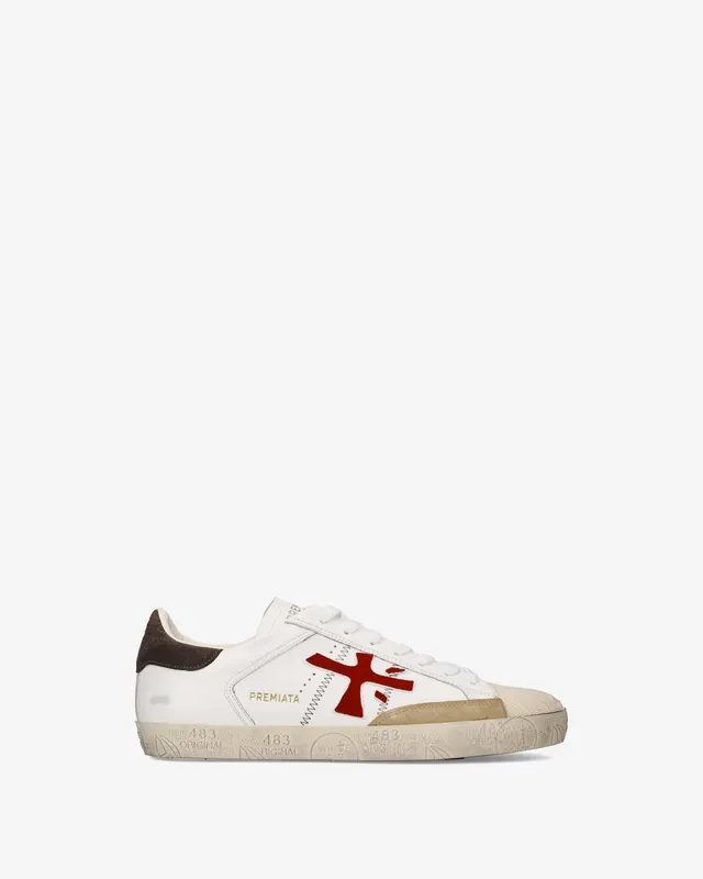 premiata-steven-8044-sneaker-creme-wei-herren image 1