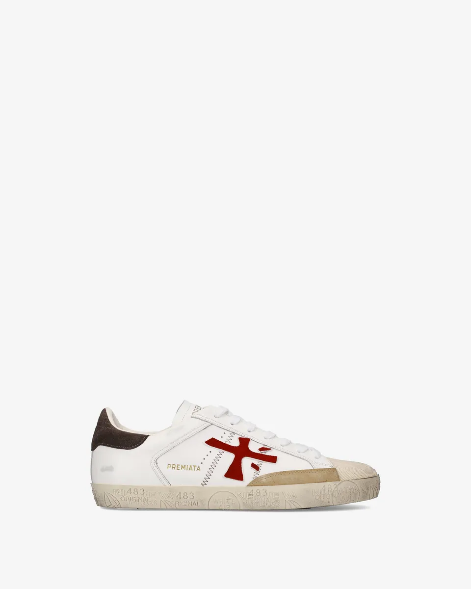 premiata-steven-8044-sneaker-creme-wei-herren image 1