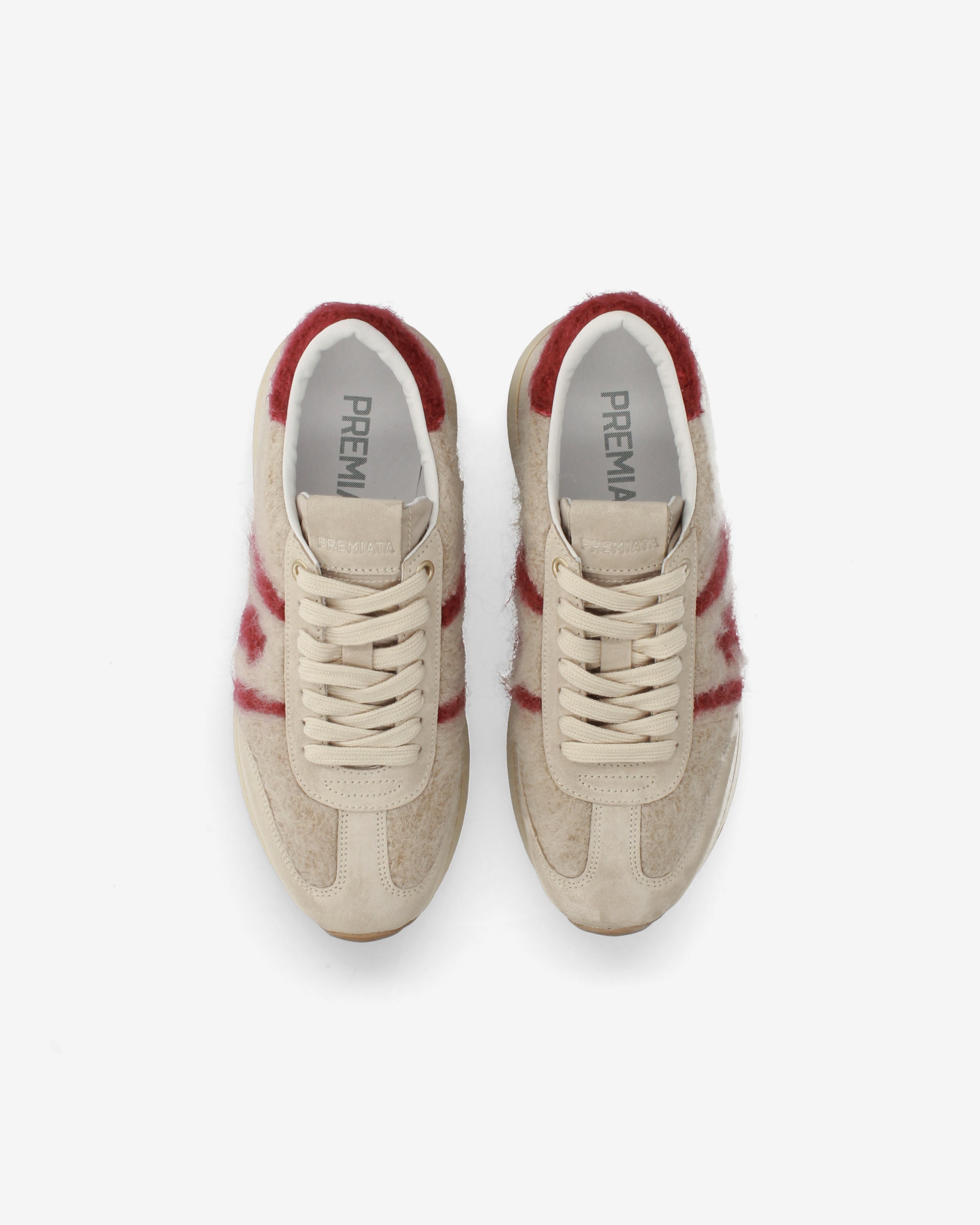 premiata-bethcoin-8707-sneaker-damen-platform-mohair-look image 6