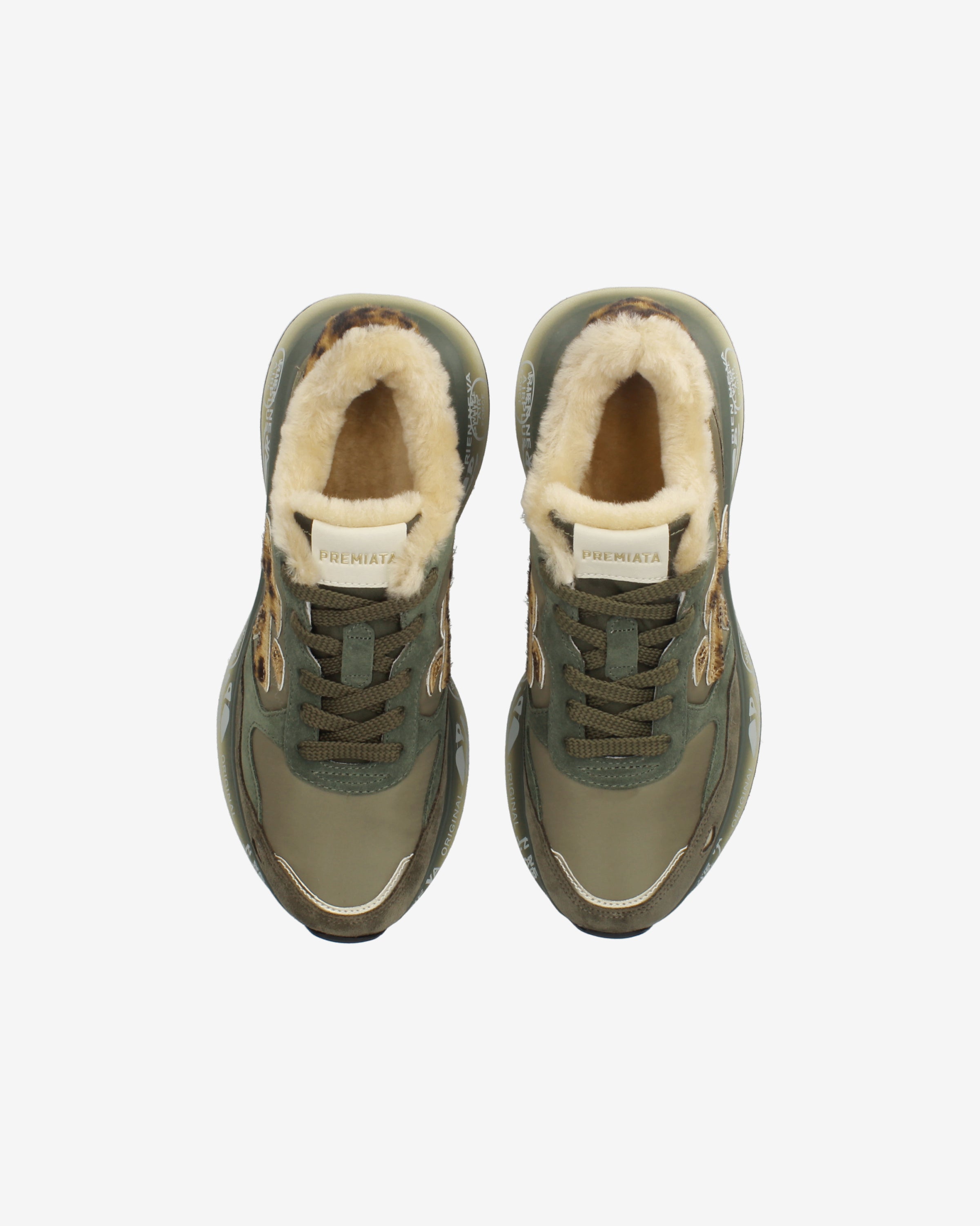 premiata-lauryn-7790m-sneaker-salvia-oliva-animalier image 6