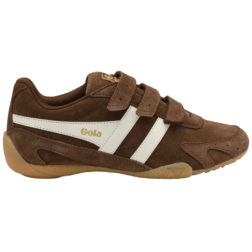 gola-connect-suede-strap-damen-sneaker-otterbraun-off-white image 1