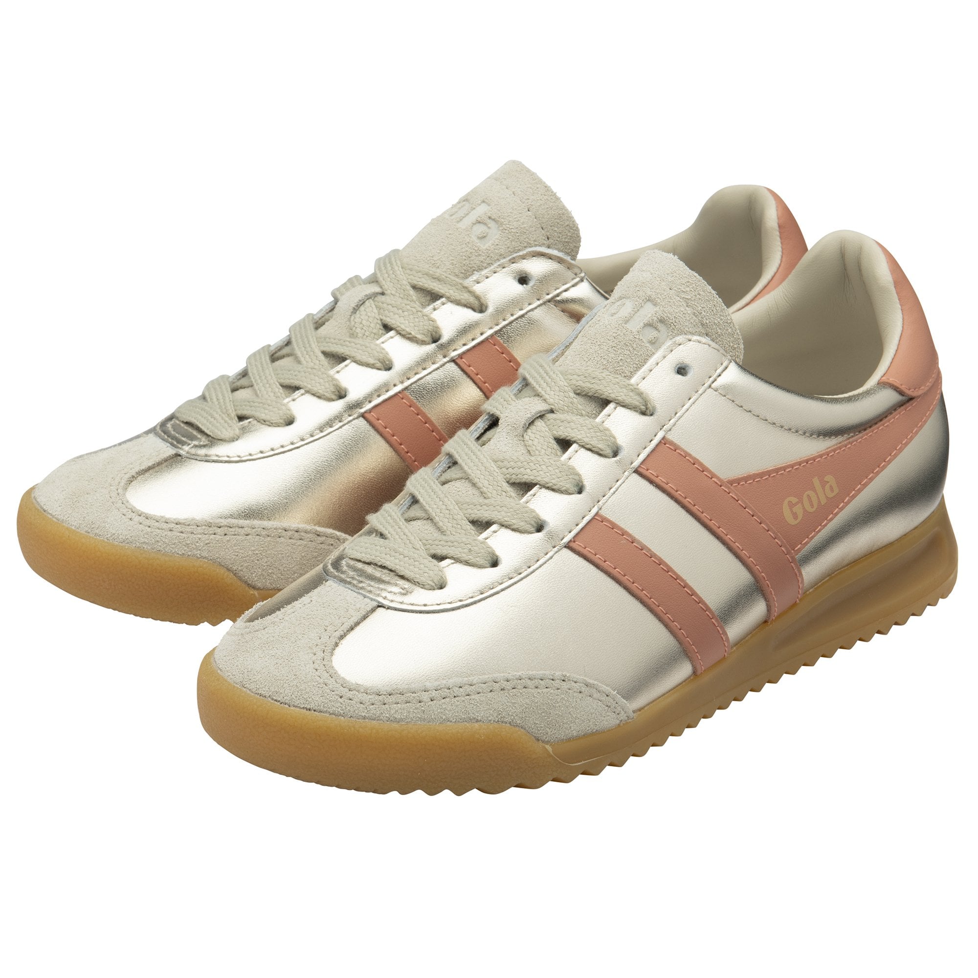 gola-torpedo-glimmer-sneaker-f-r-damen-gold-terrakotta image 3
