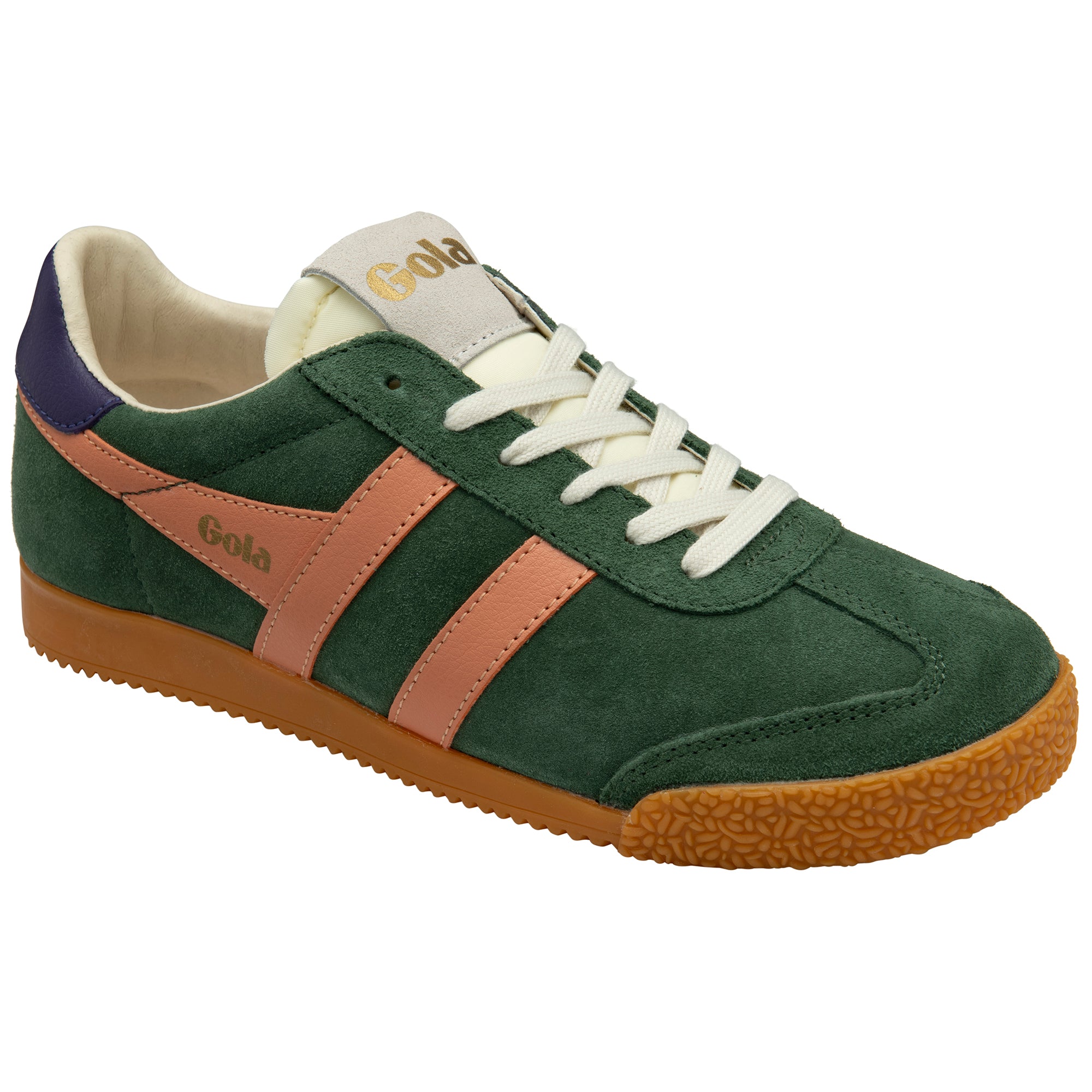 gola-elan-sneaker-f-r-damen-in-tannengr-n-terrakotta-pflaume image 2