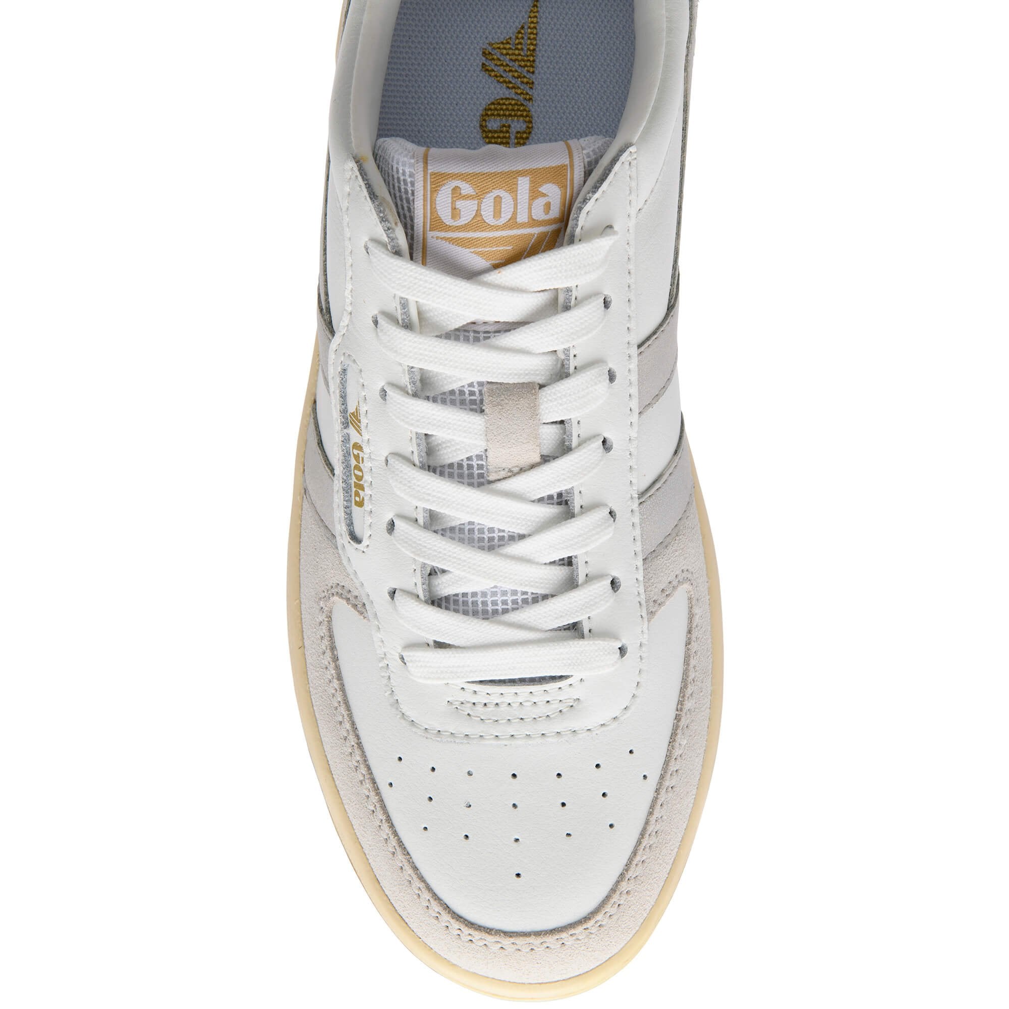 gola-hawk-damen-sneaker-wei-silber-leder-mix image 5