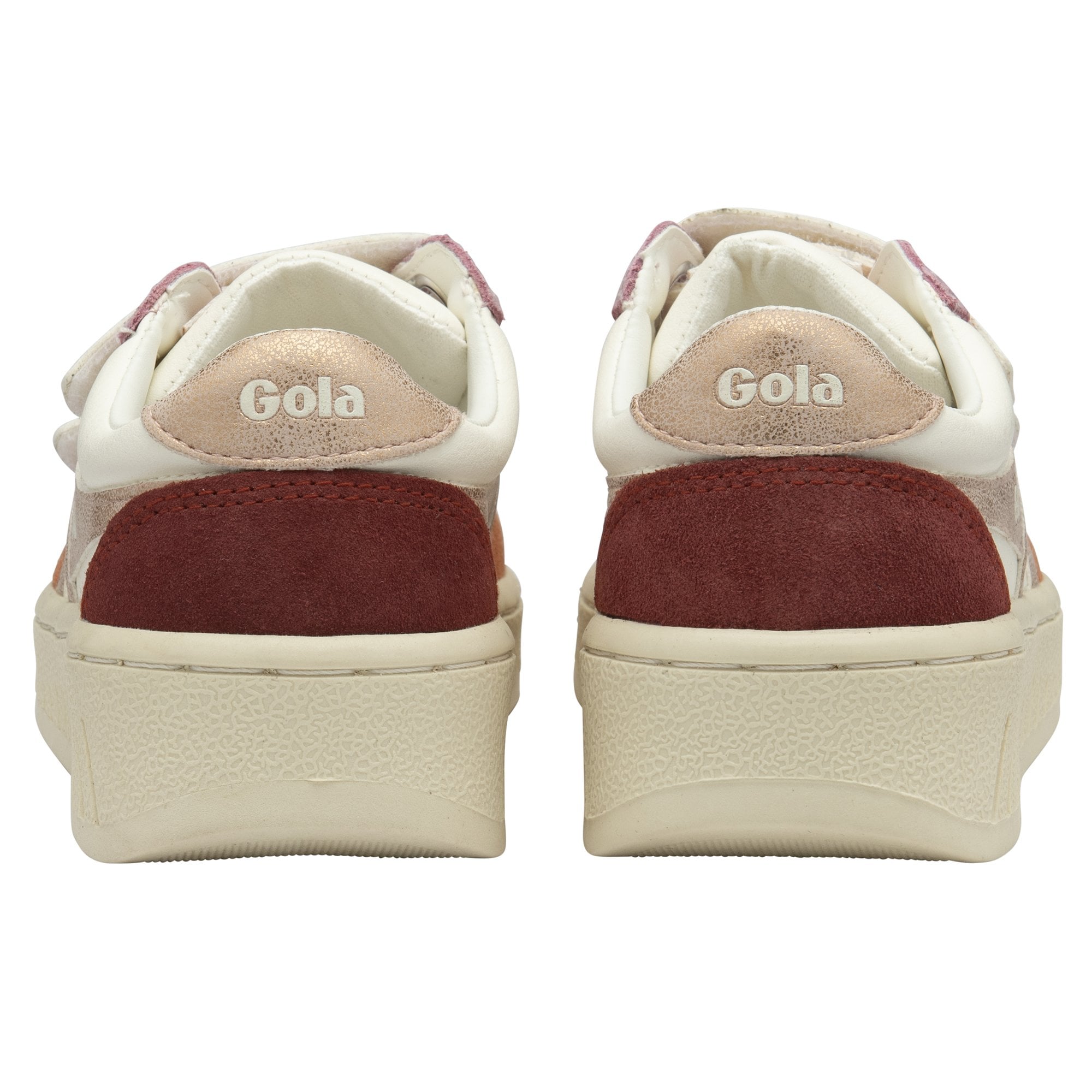 gola-grandslam-quadrant-strap-trainer-f-r-kinder-off-white-terracotta image 4