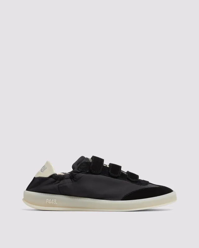 p448-capri-nylon-damen-slipper-black image 1