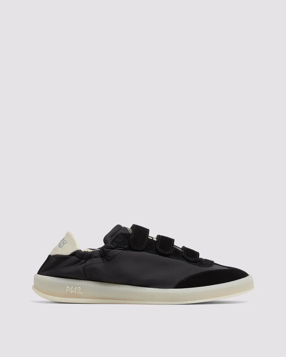 p448-capri-nylon-damen-slipper-black image 1