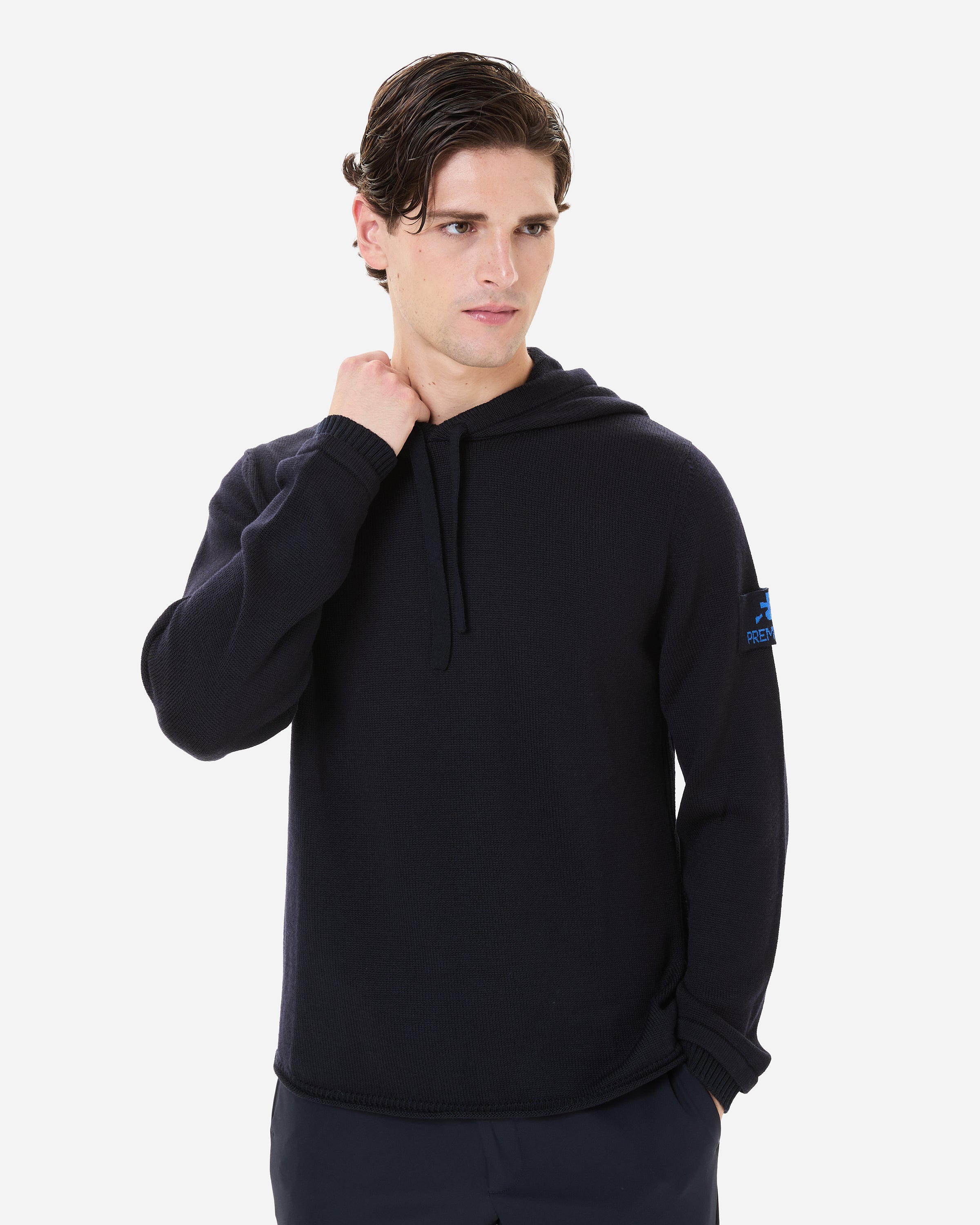 premiata-woll-hoodie-herren-kapuze-100-wolle image 2
