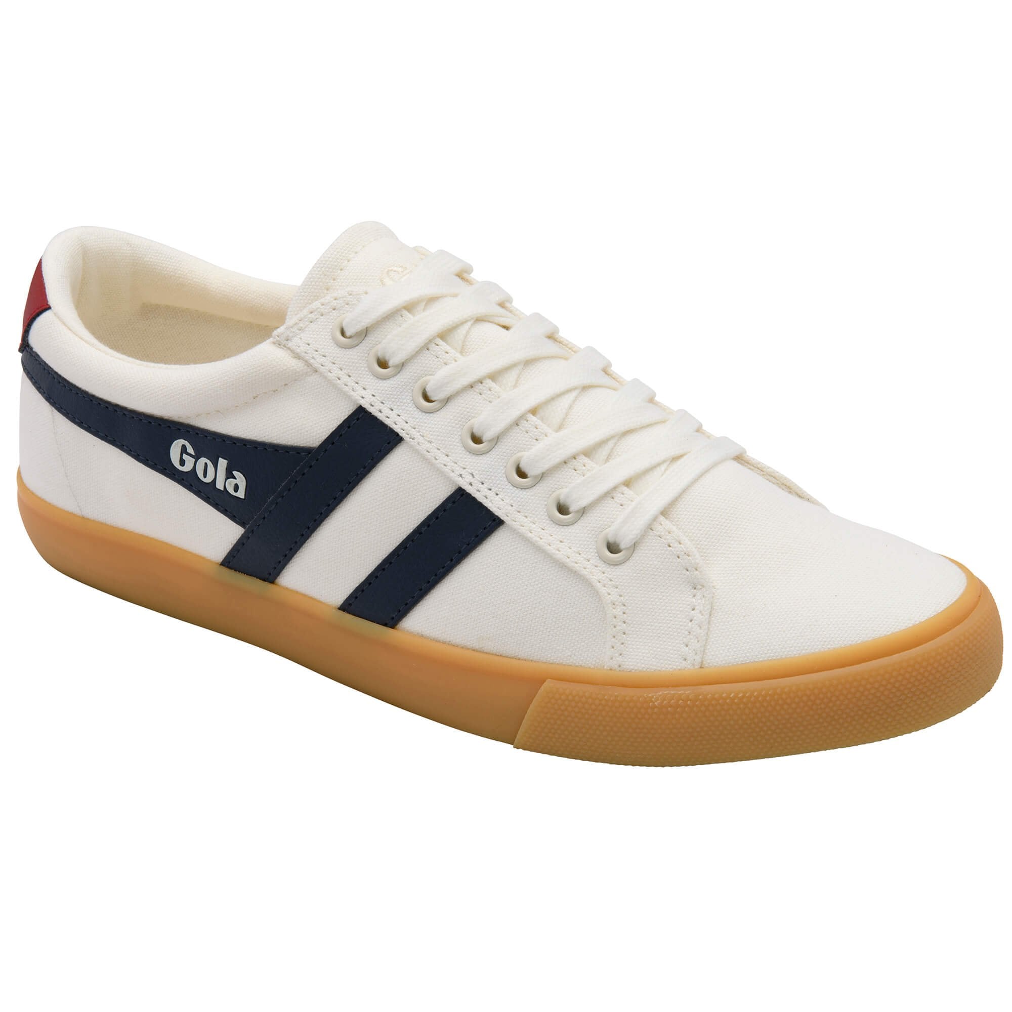 gola-varsity-herren-college-sneaker-creme-canvas-navy image 2