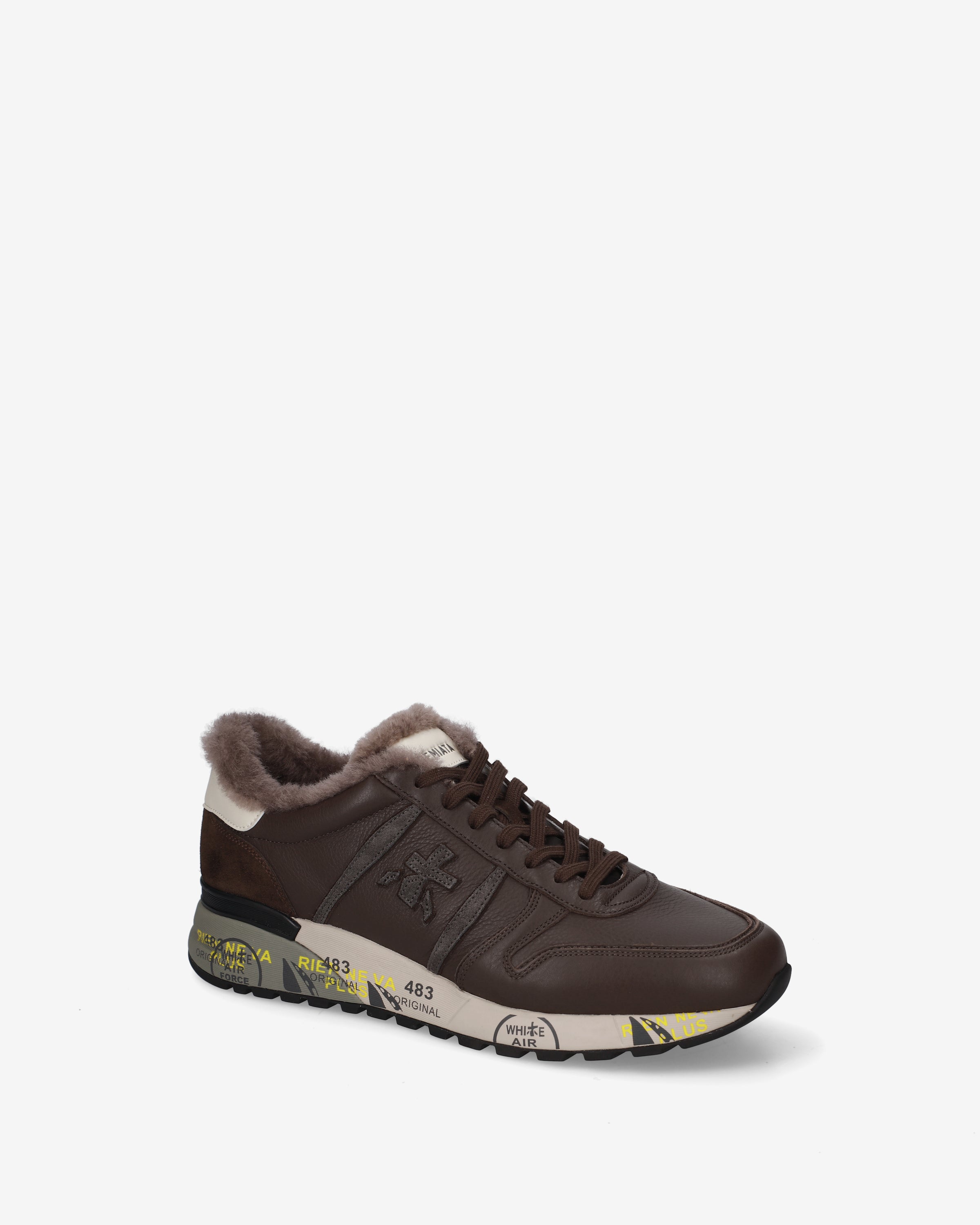premiata-lander-8658m-sneaker-herren-braun image 4