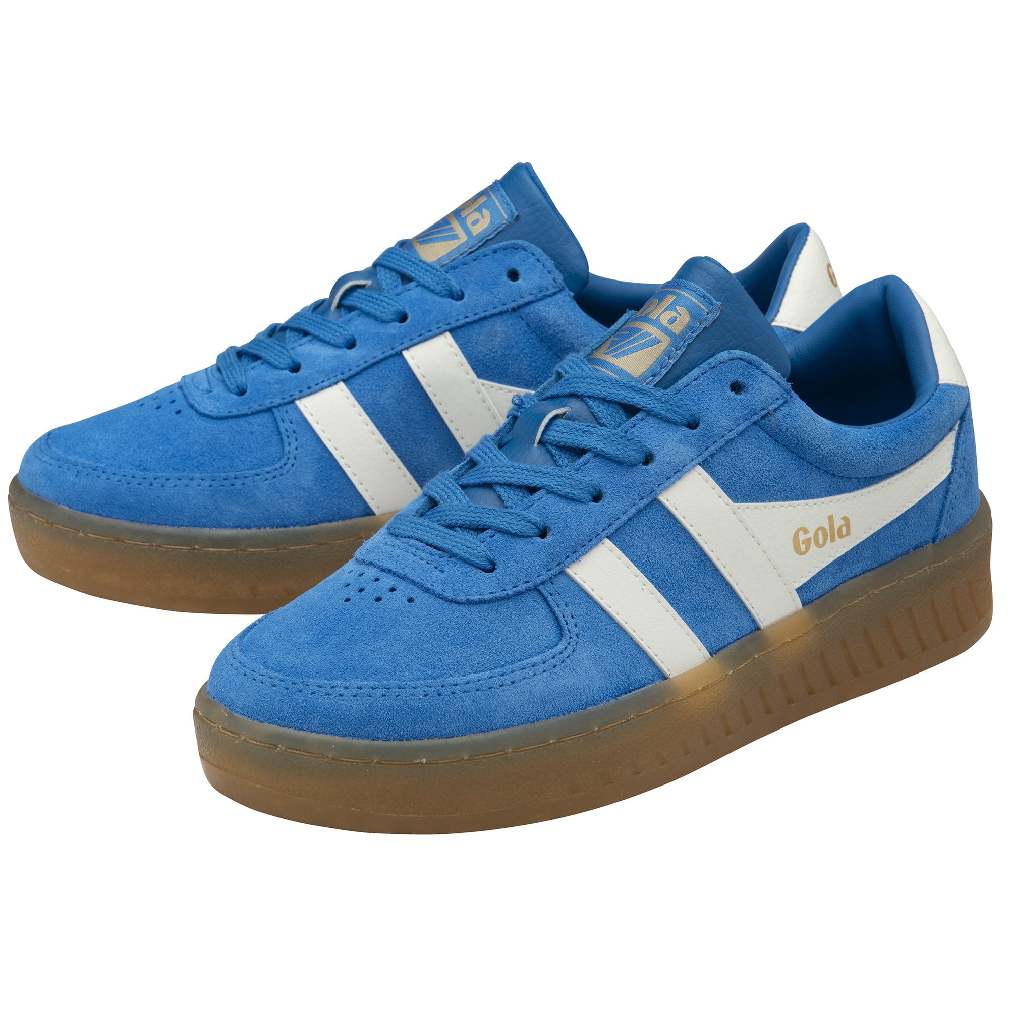 gola-grandslam-wildleder-sneaker-f-r-damen-pacific-off-white image 3