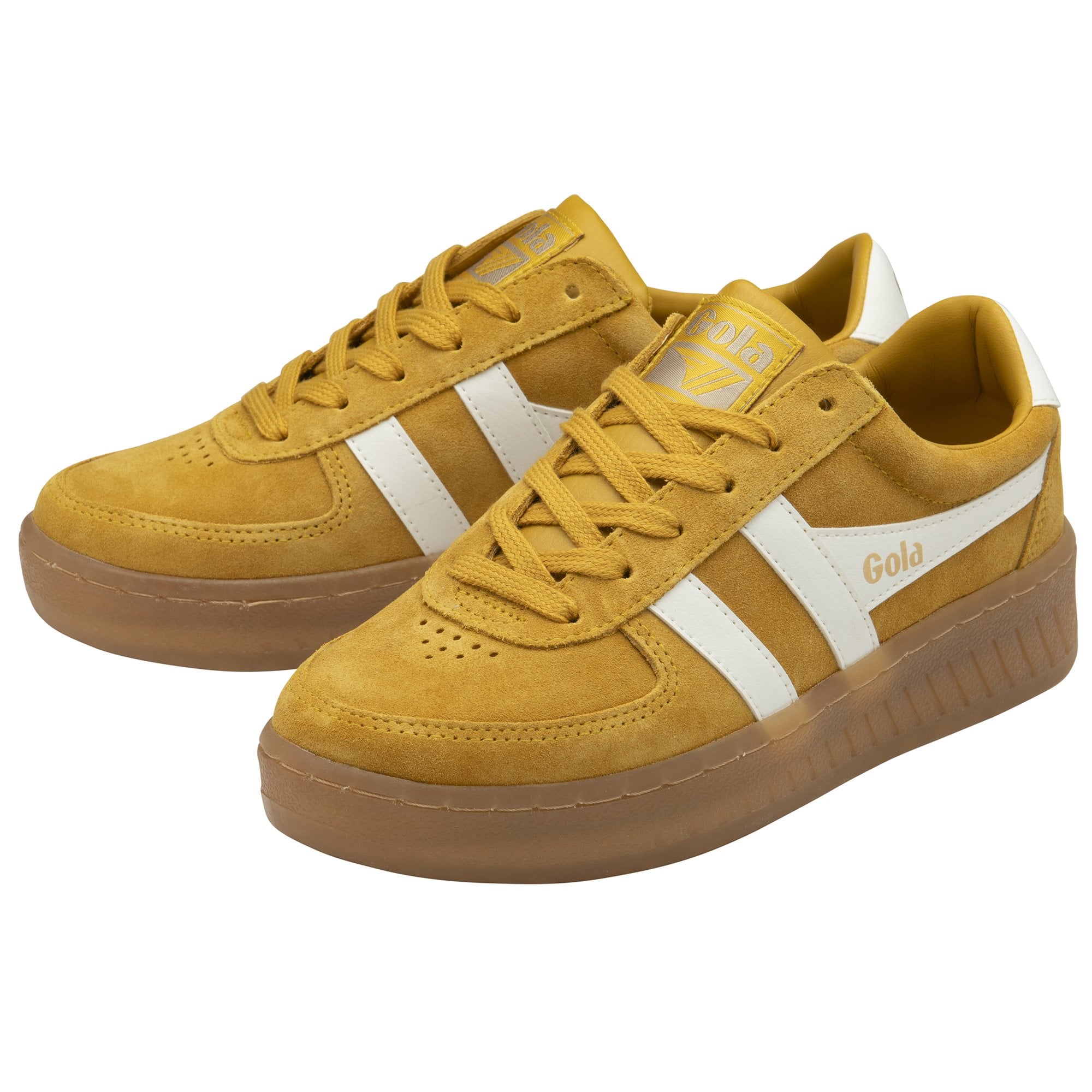 gola-grandslam-wildleder-sneaker-f-r-damen-sun-off-white image 3