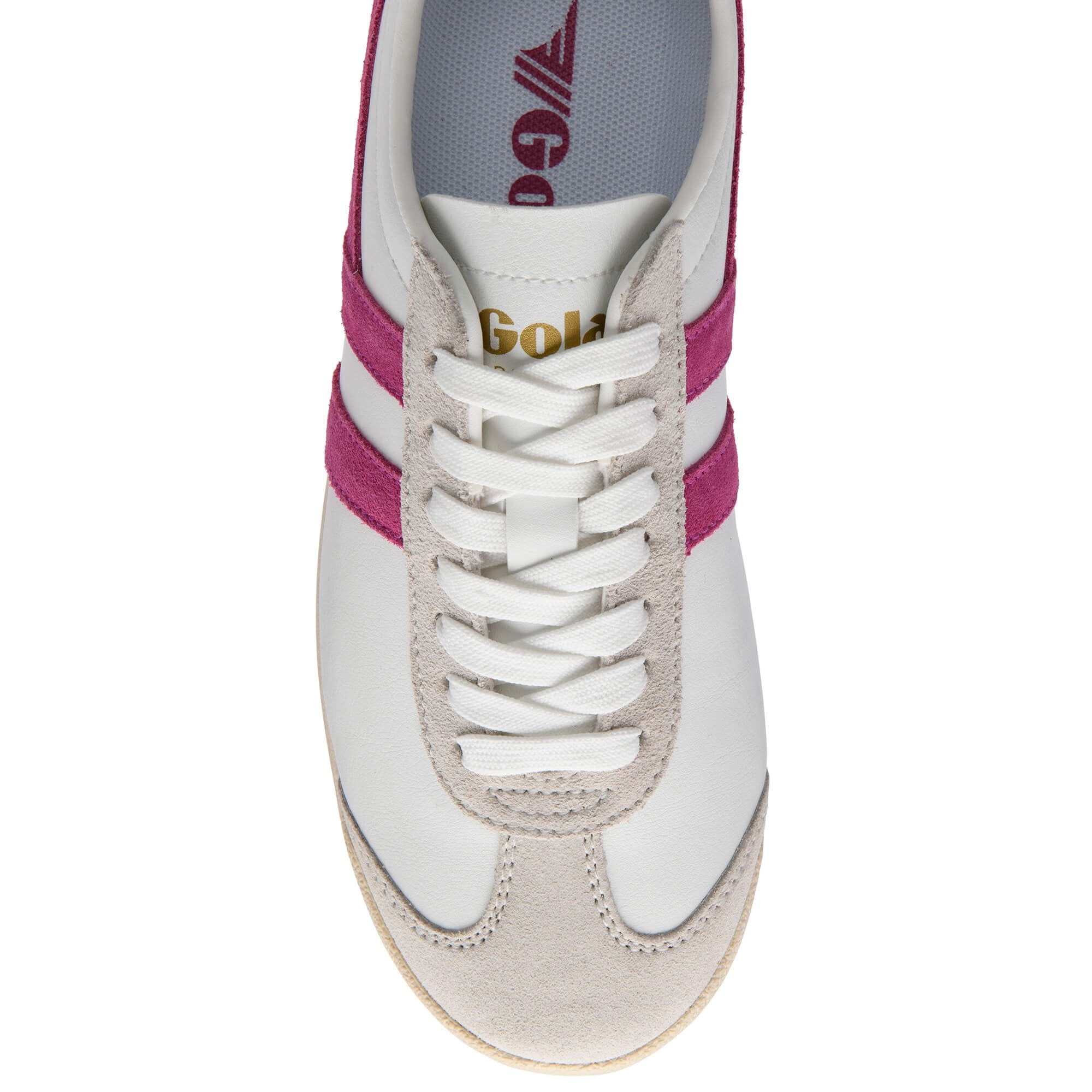 gola-bullet-pure-damen-sneaker-wei-fuchsia-gartengr-n image 5