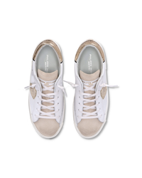 philippe-model-prsx-sneaker-damen-wei-gold-leder image 8